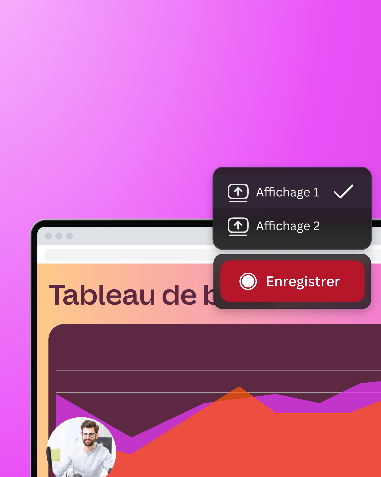 Record yourself and your screen