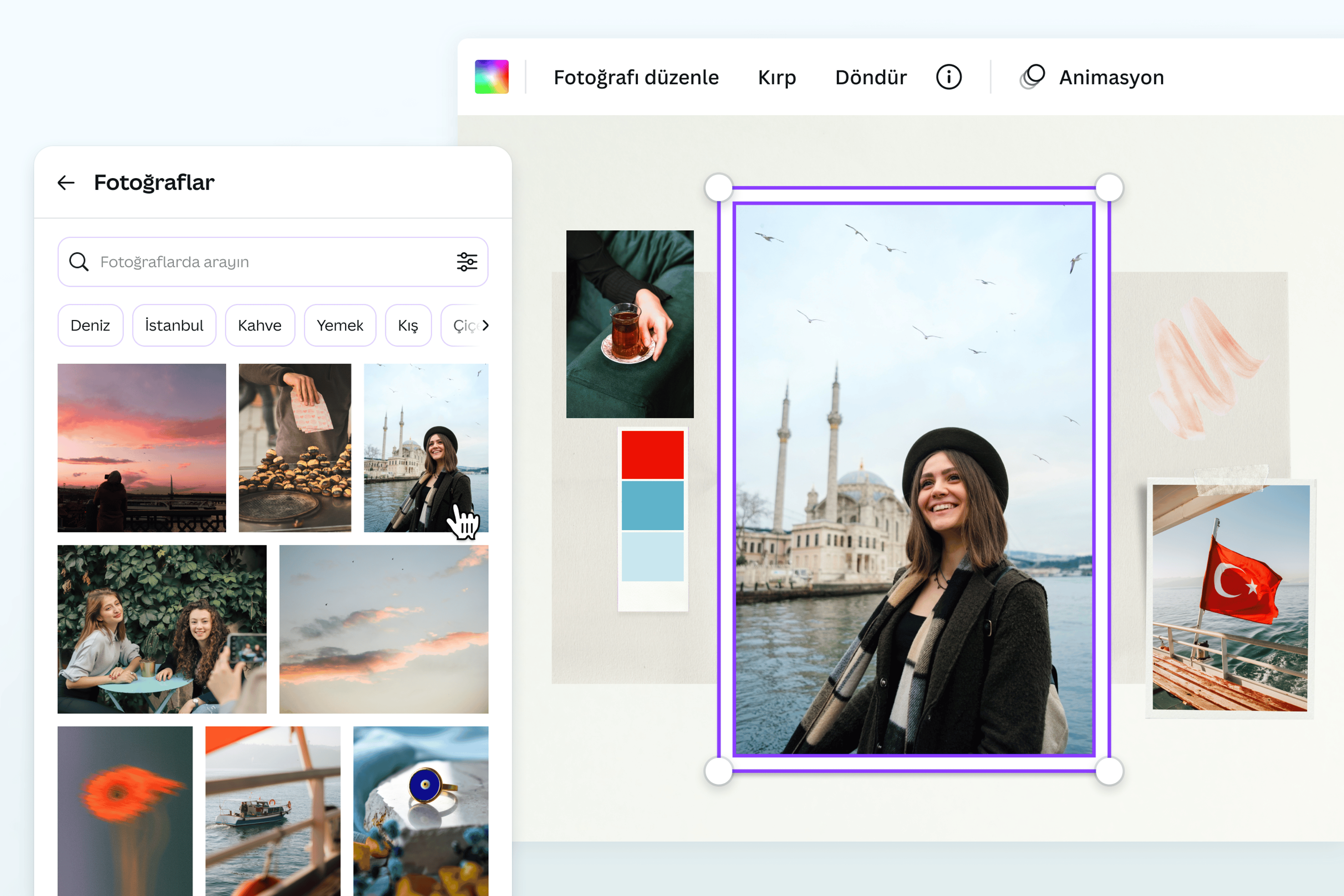 online fotoğraf birleştirme - Canva