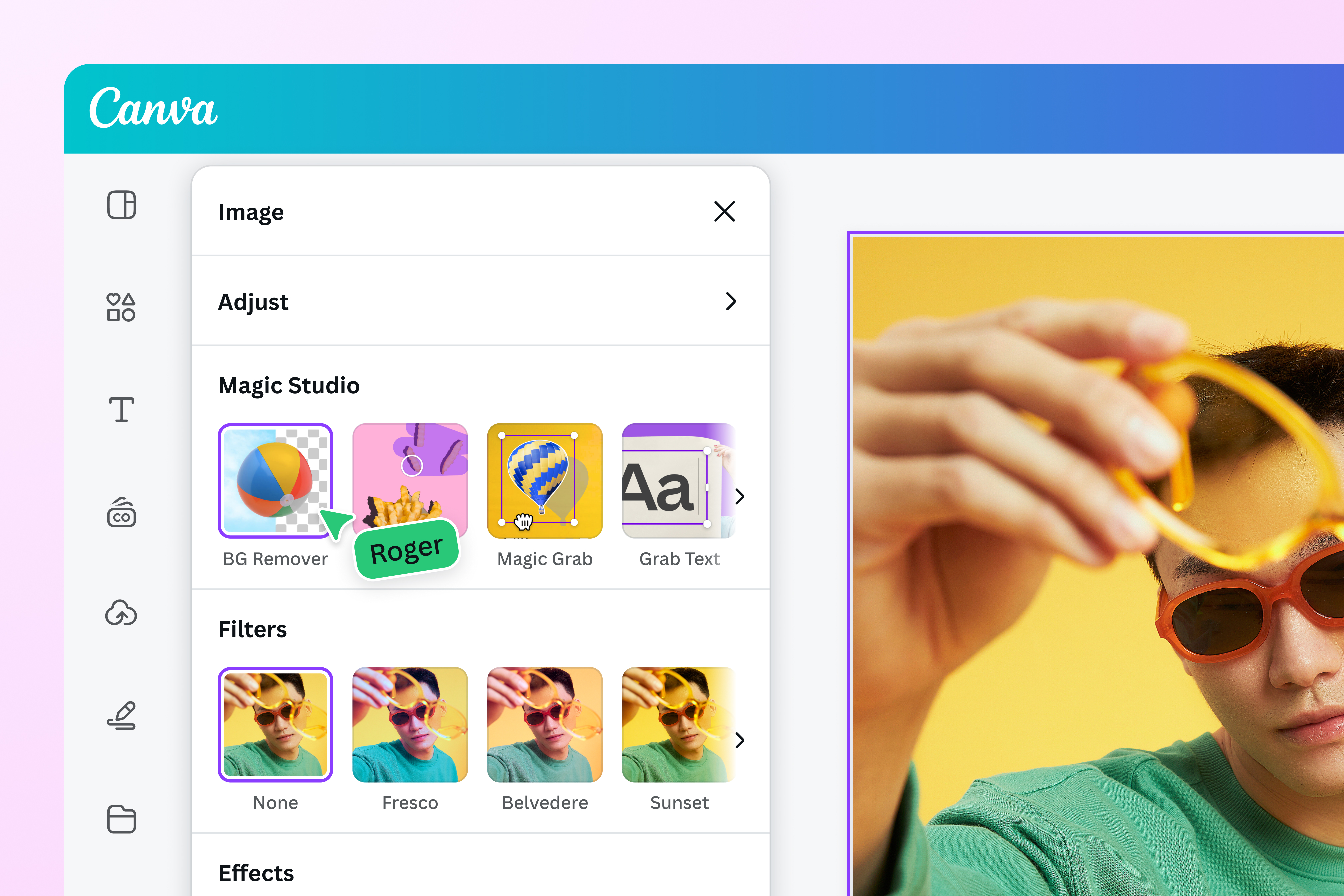 Use Background Remover to remove and replace the background Use Background Remover to remove and replace the background