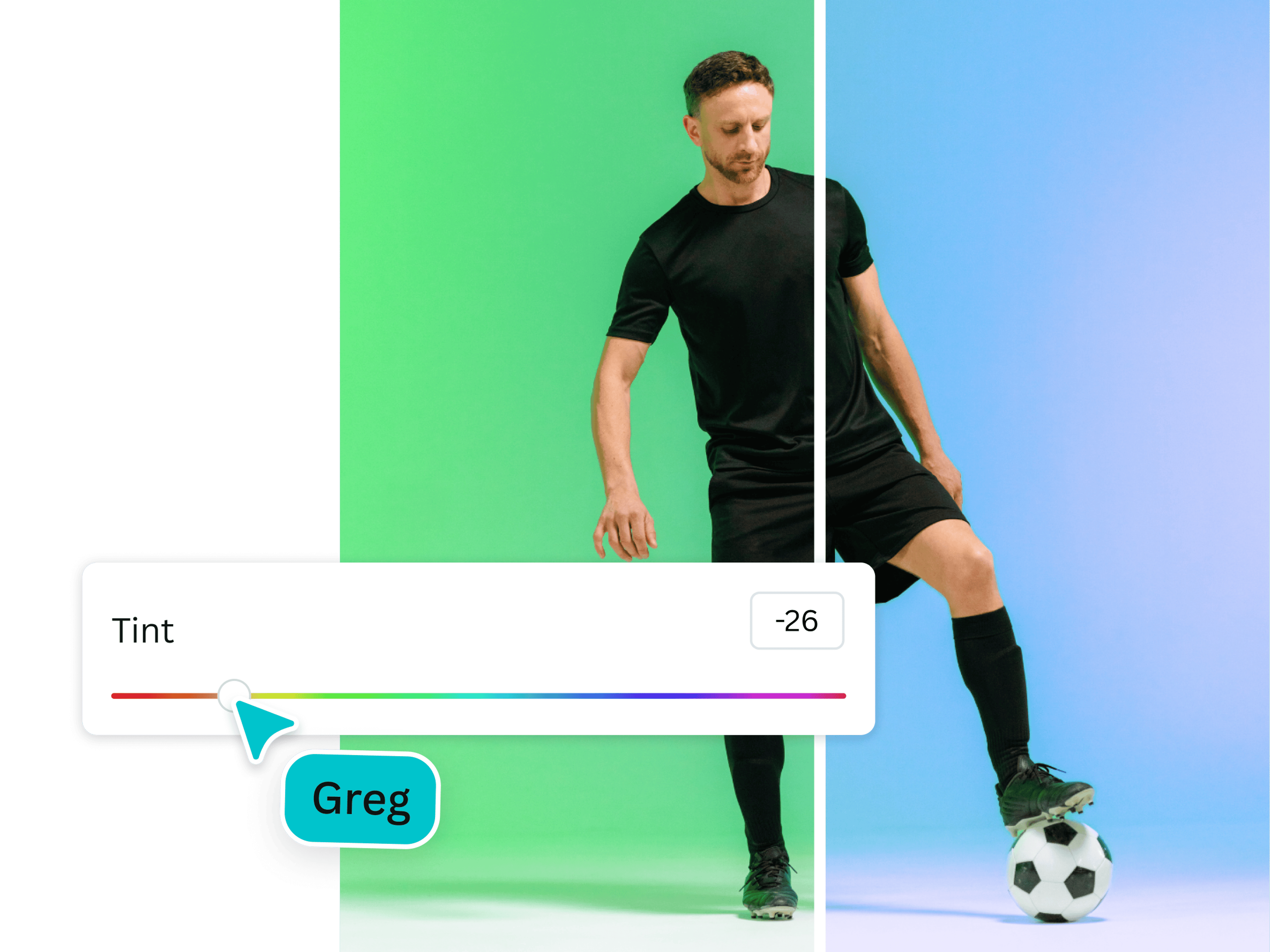 Change Background Color of an Image Feature Banner