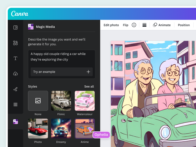 Free Anime AI Generator - Online Text to Anime Art App - Canva
