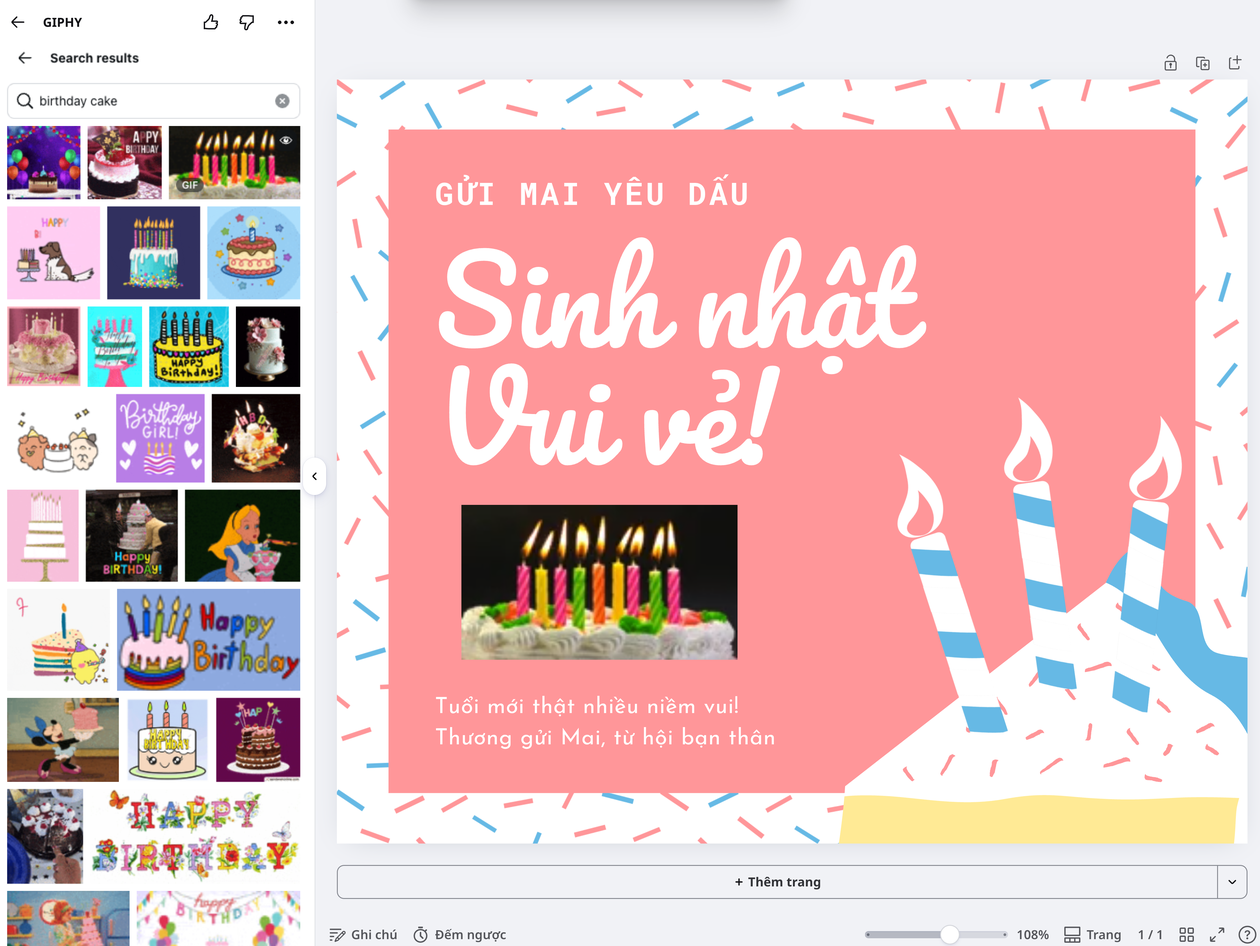 Tìm GIF diễn tả đúng điều muốn nói Tìm GIF diễn tả đúng điều muốn nói