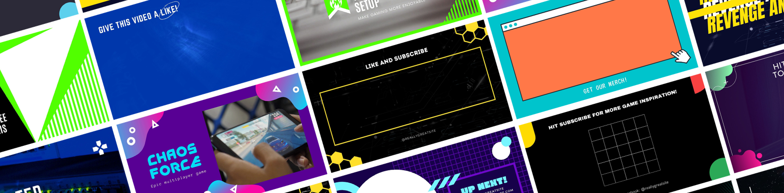 Gaming Intro Banner Gaming Intro Banner