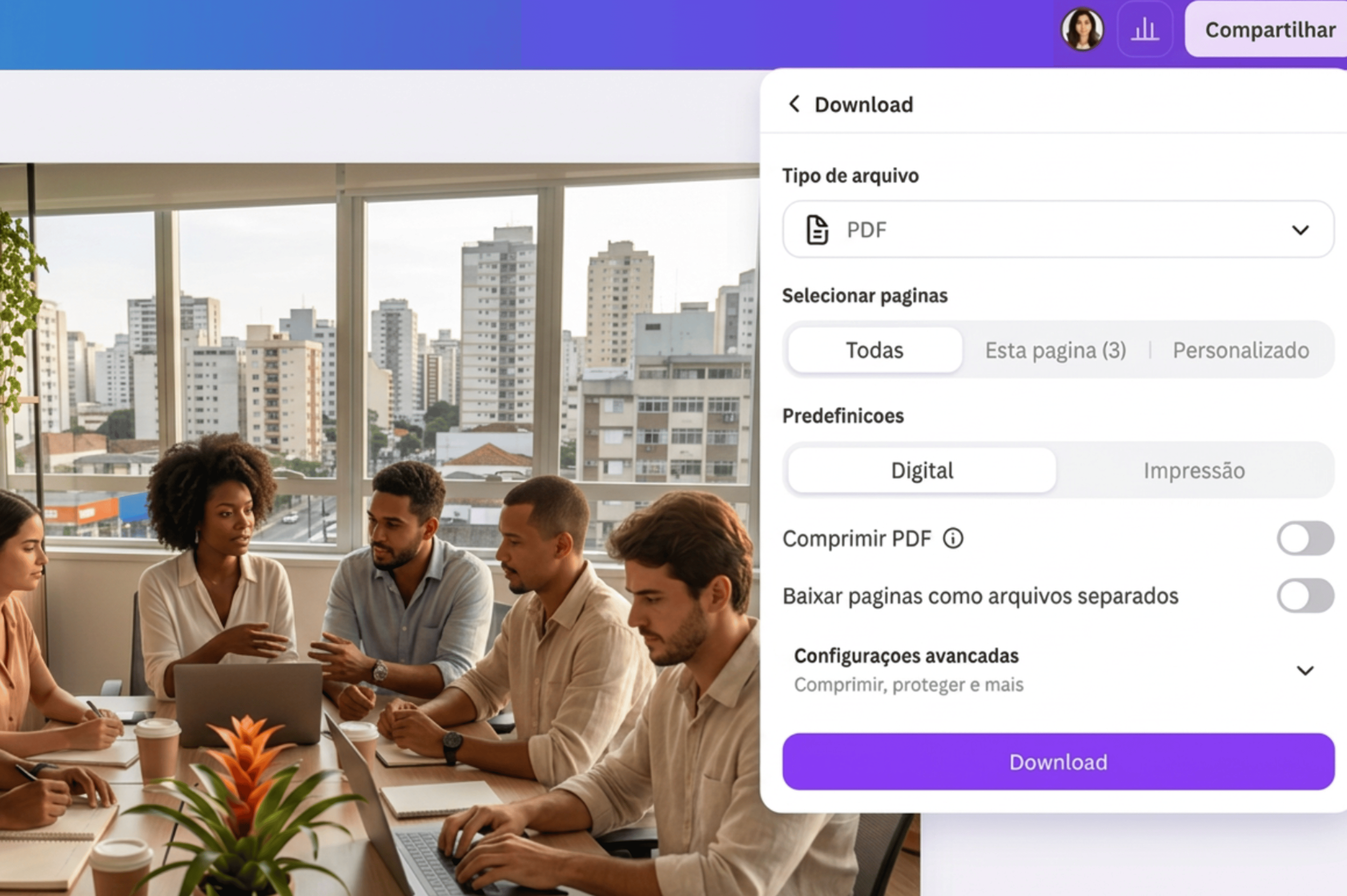 Converter JPG para PDF