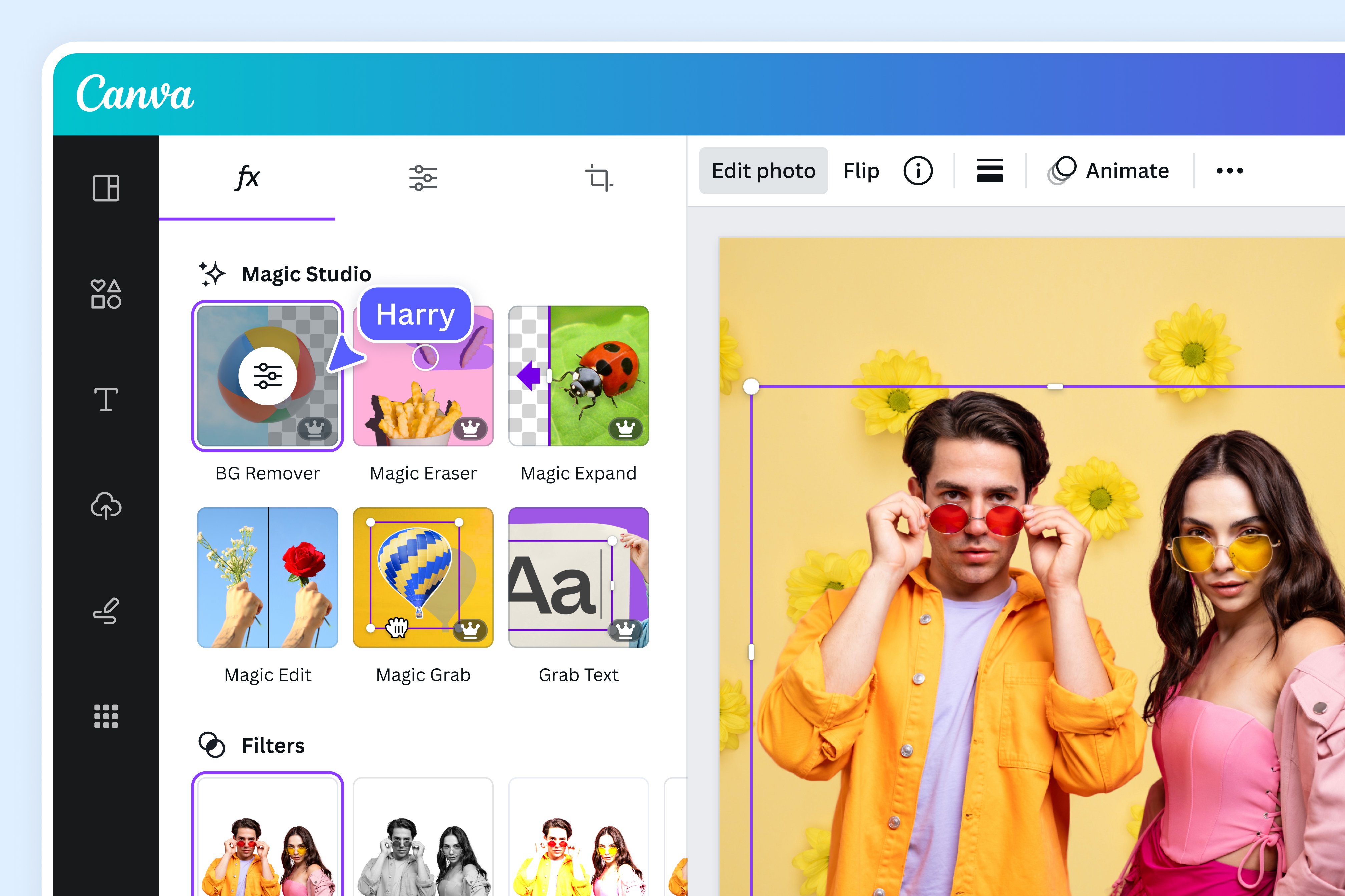 Edit your photo background with BG Remover