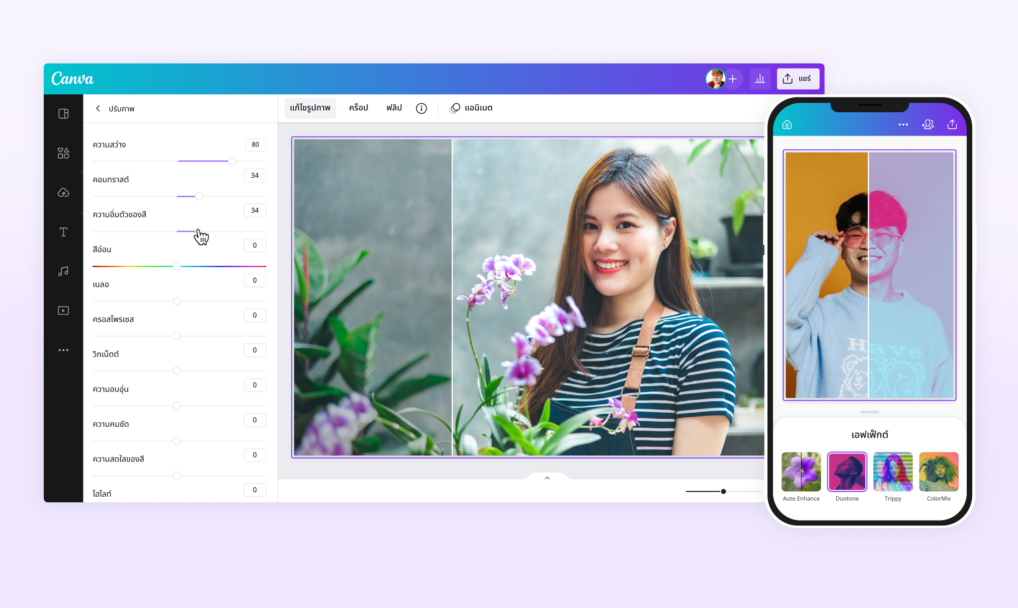 เครื่องมือตกแต่งรูปออนไลน์ฟรี