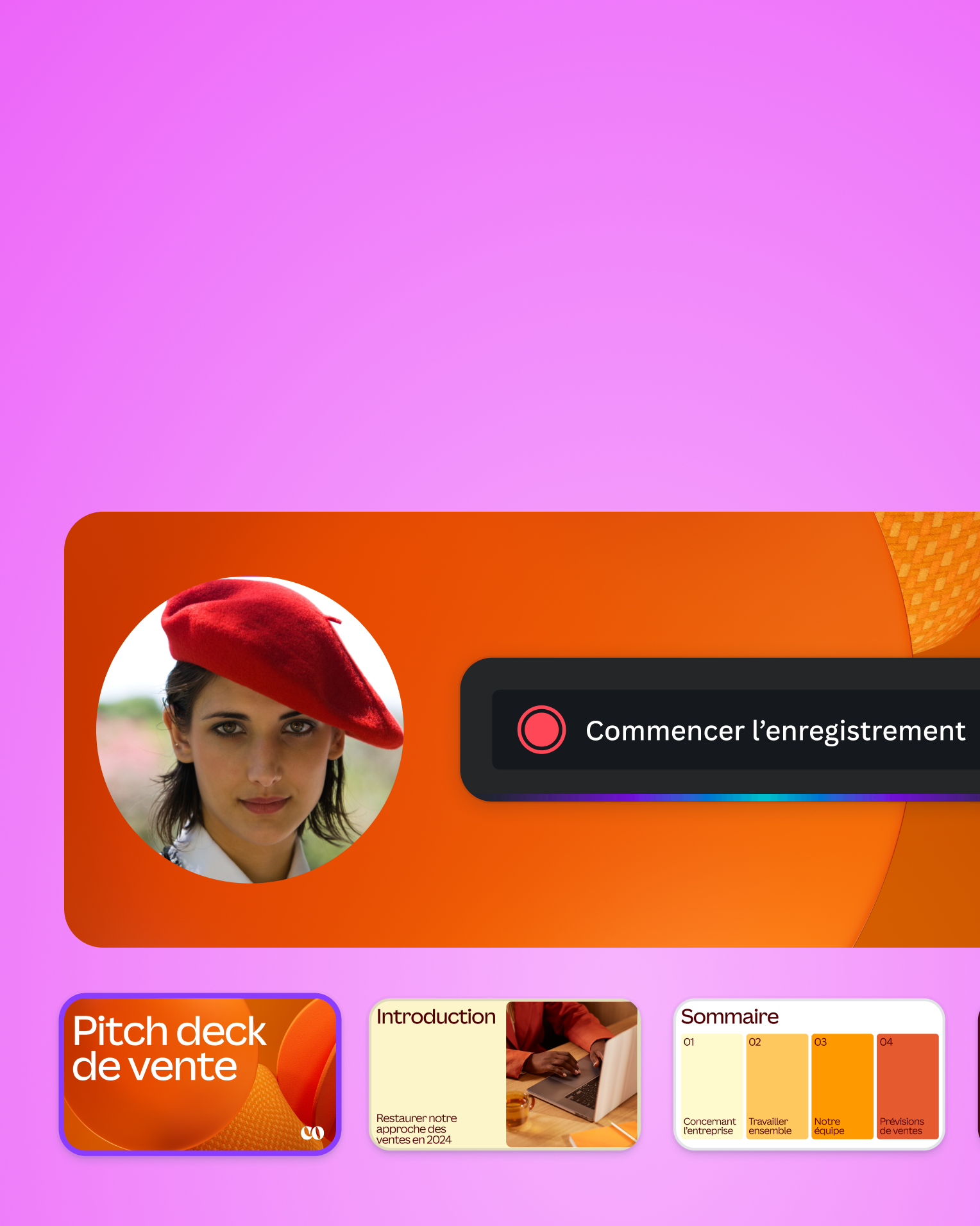 Gardez le contrôle à portée de main