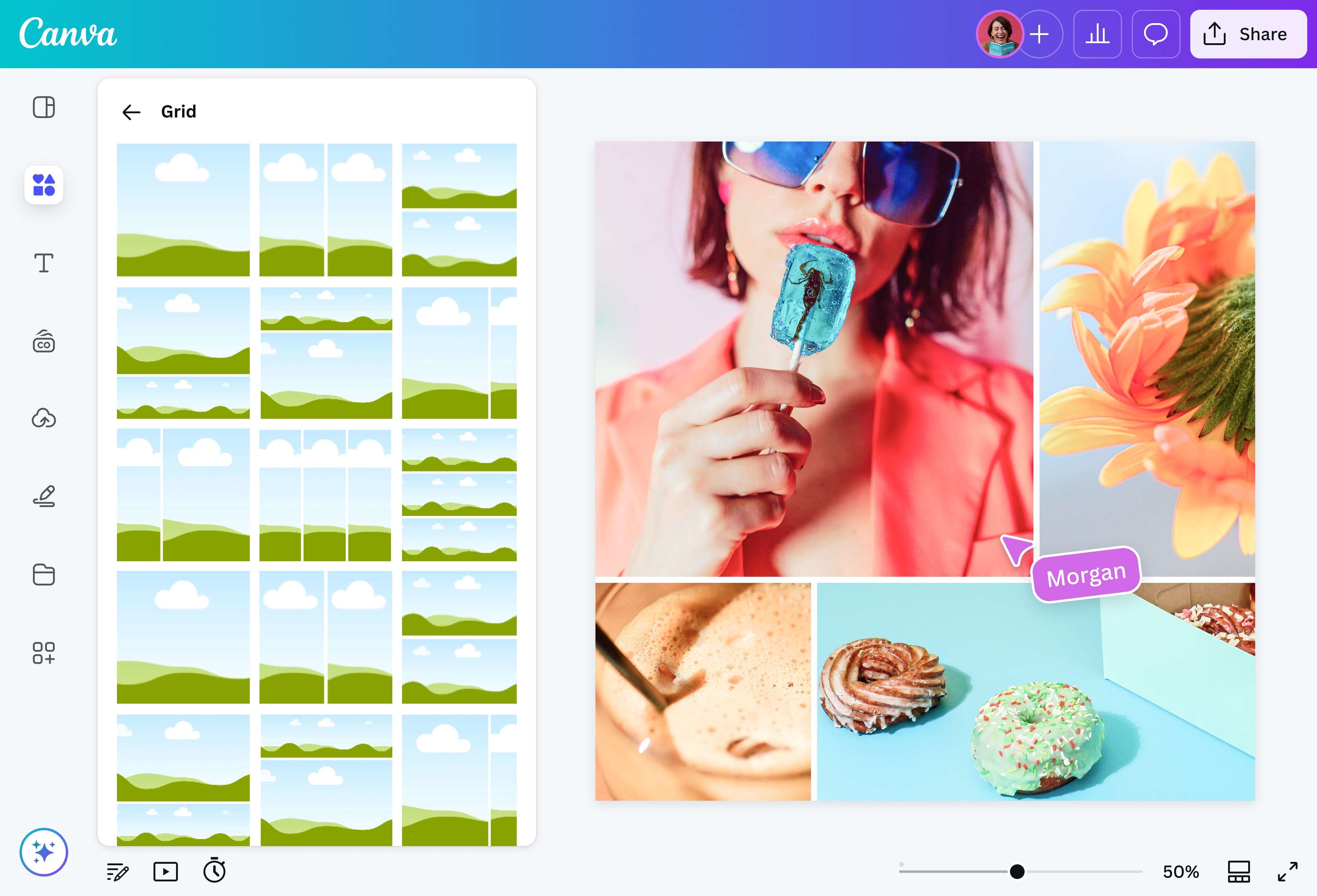 How to combine images
