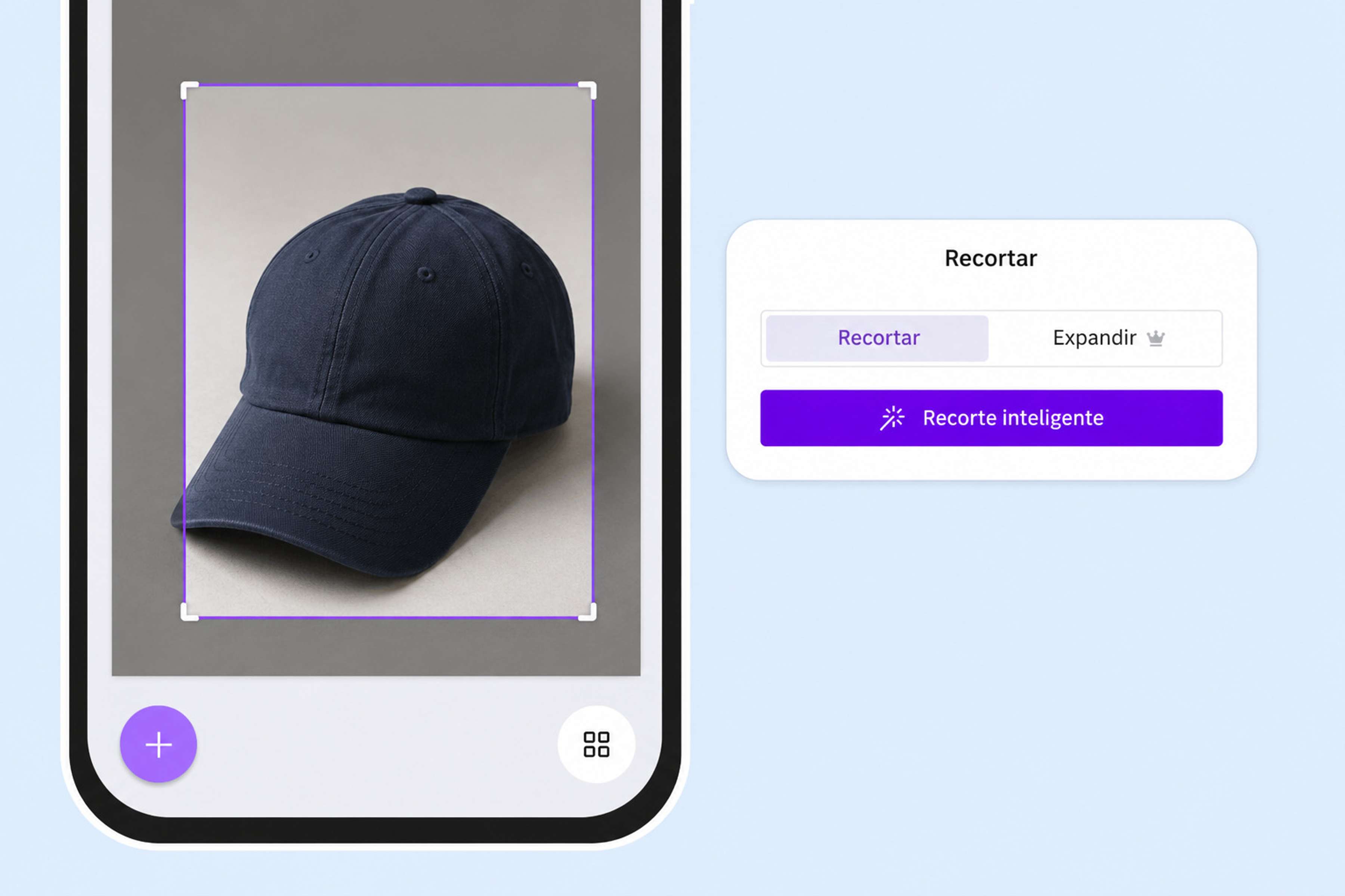 recortar foto gorra para ecommerce