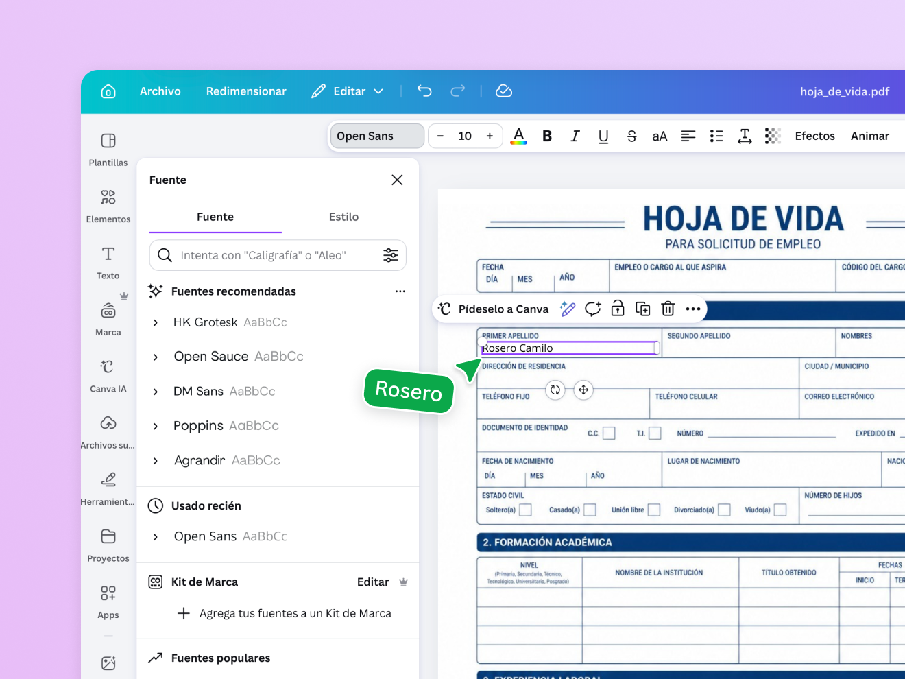 Un editor de PDF que te ayuda con lo que necesites