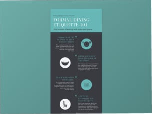 Crie um currículo infográfico arrojado