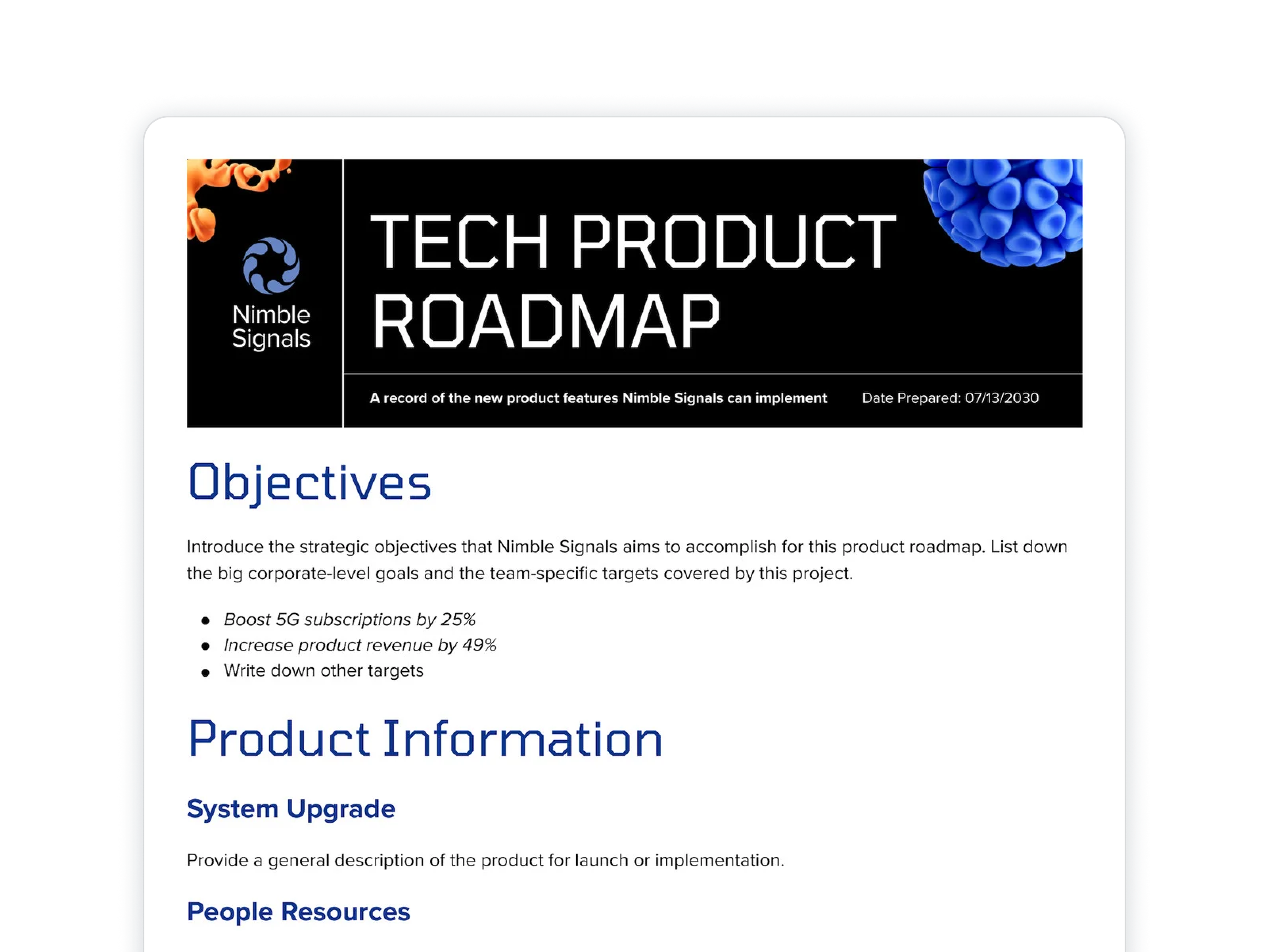 Product Roadmap: How-to Guide, Tips, and Examples | Canva