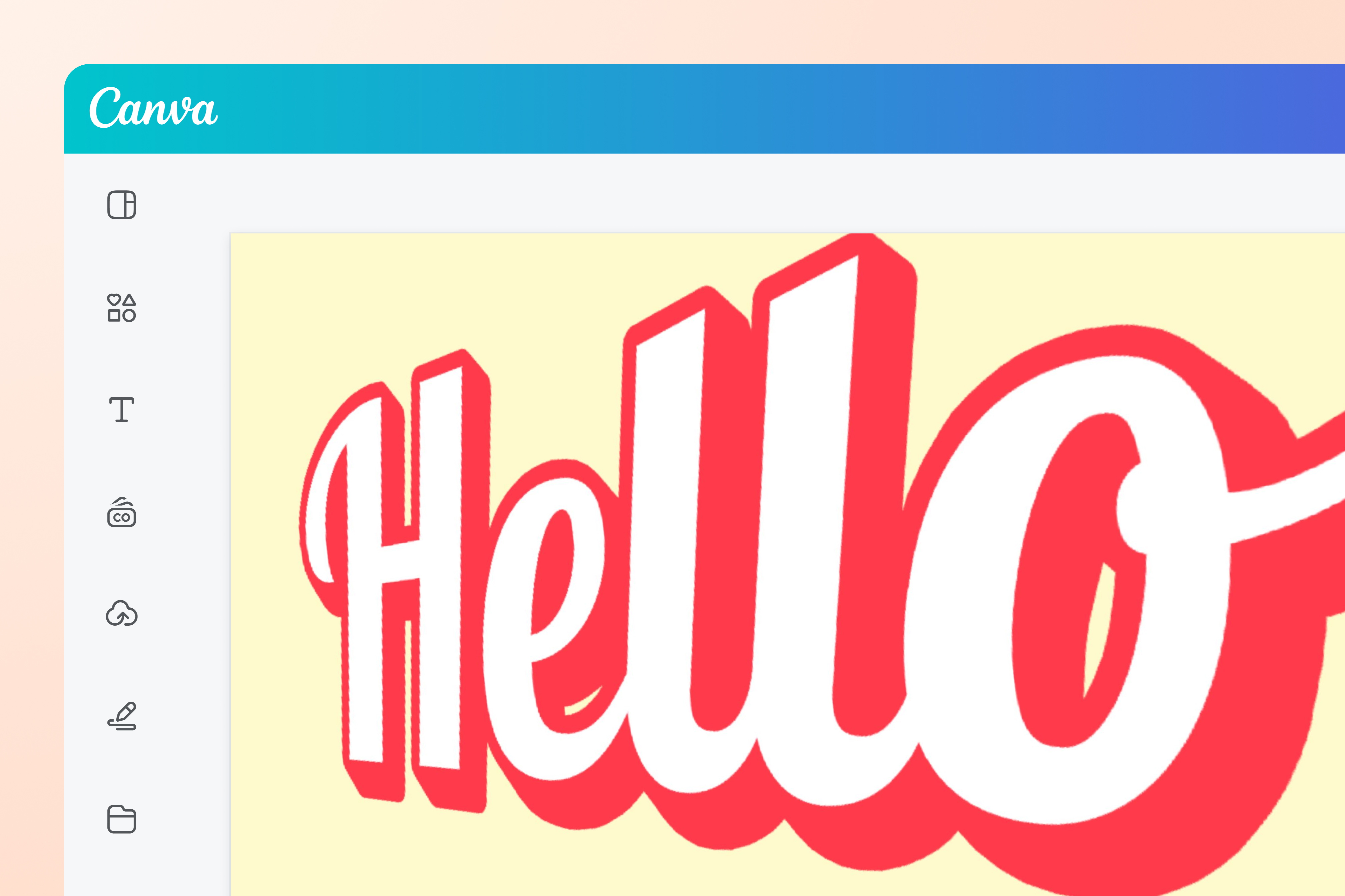 Create 3D text that jumps off the page