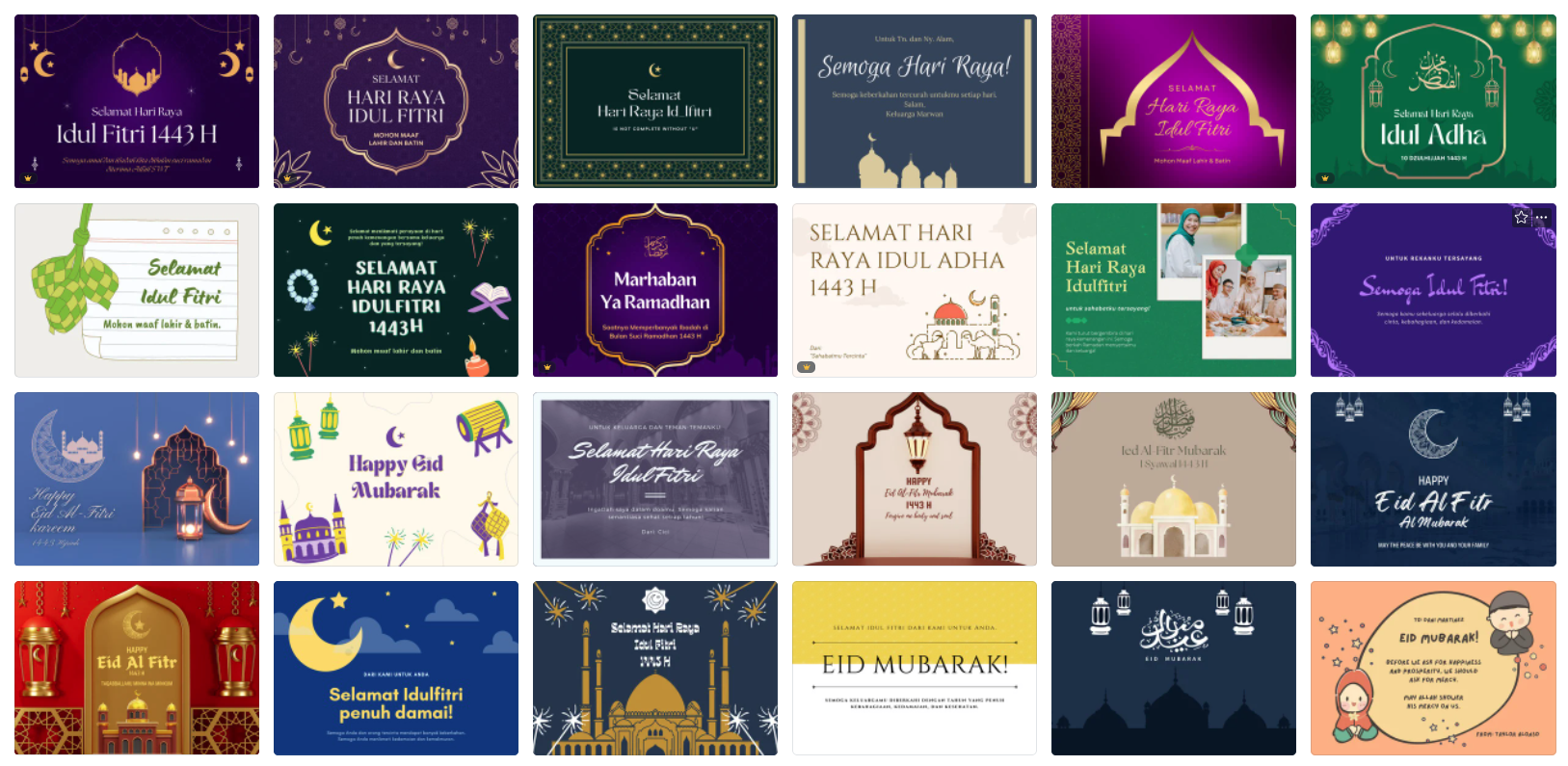 membuat kartu ucapan lebaran kartu ucapan lebaran canva