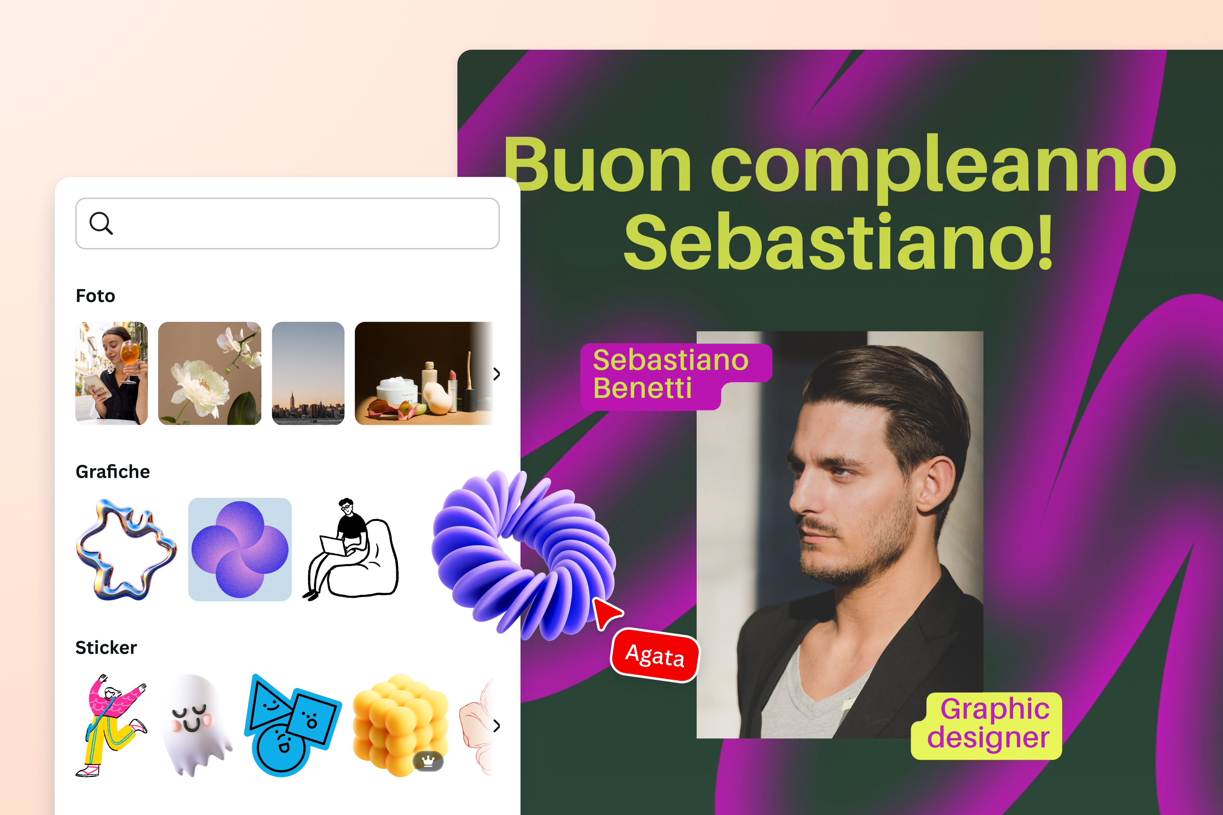 Strumenti dell'editor foto Canva Anteprima strumenti dell'editor foto Canva