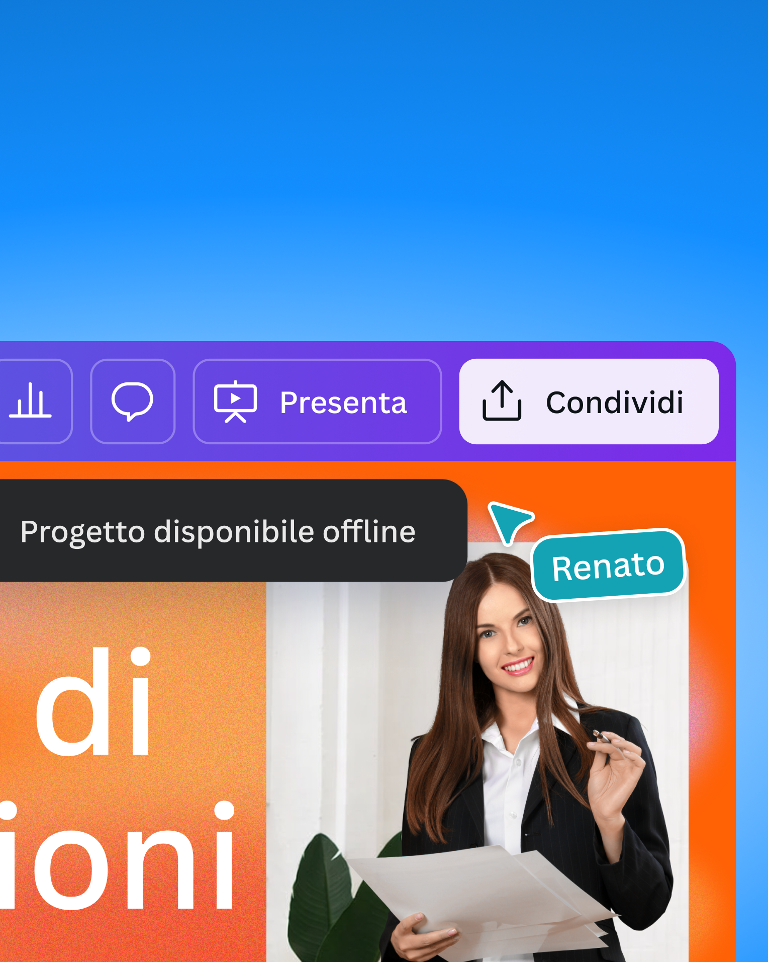 Present your slides offline