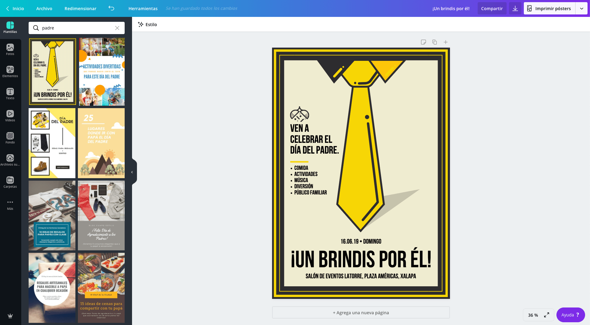 pPósters para el Día del Padre pPósters para el Día del Padre