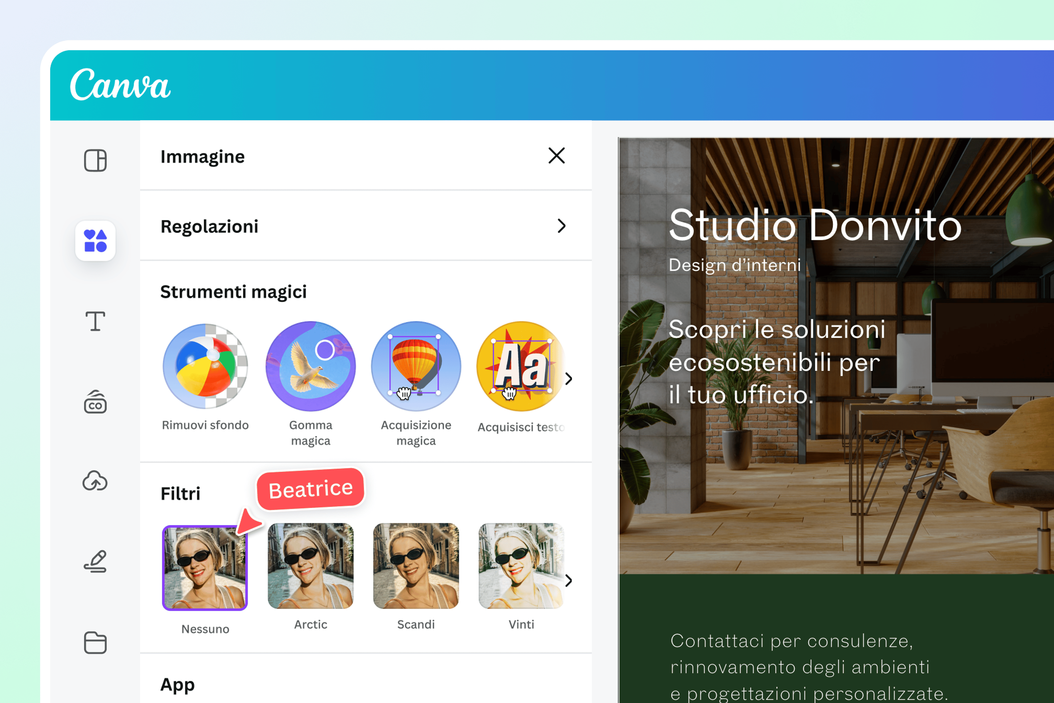 Anteprima strumento per convertire foto in pdf gratis