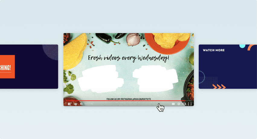 Canva-Designs für YouTube-Outros