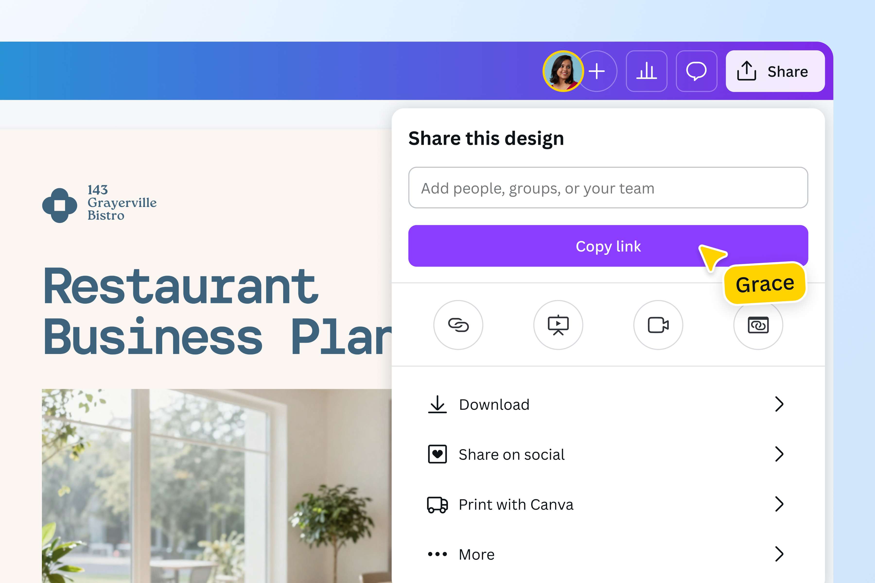 Share your MS Word converted PDF file