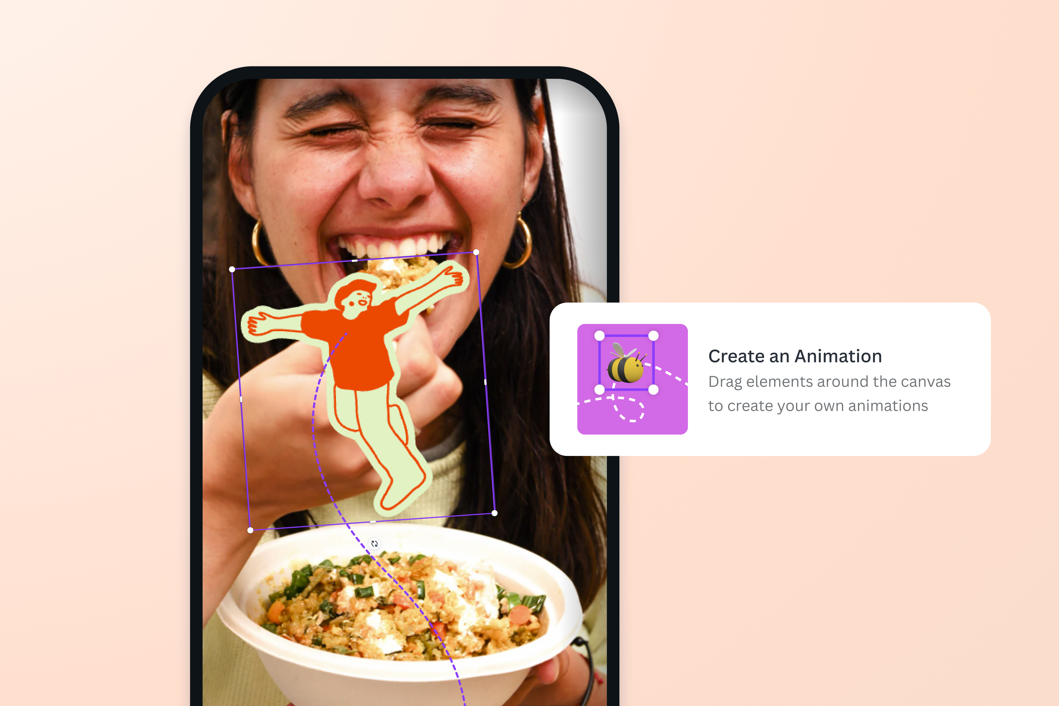Move audiences with custom motion