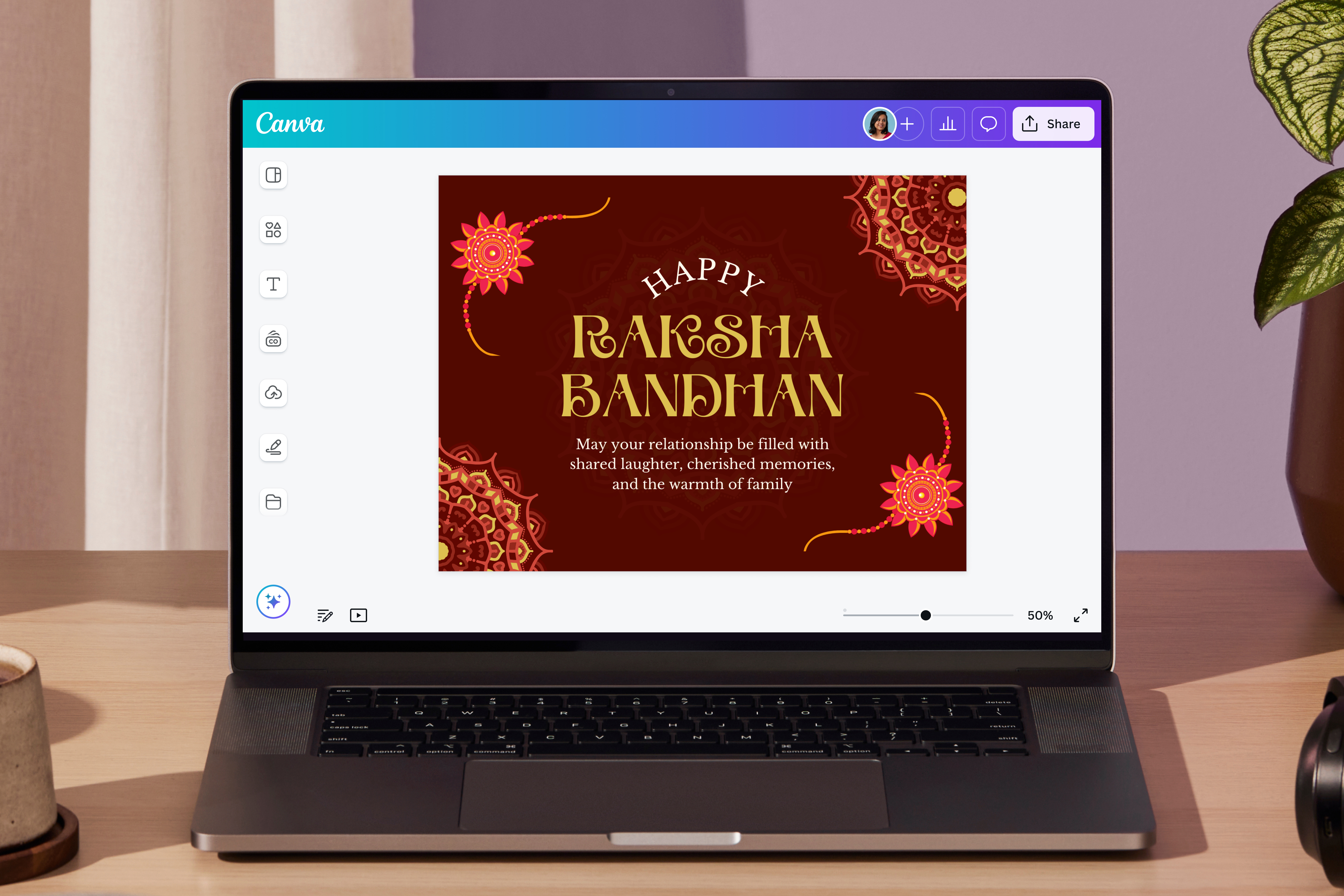 Create Raksha Bandhan Card Maker Hero Banner
