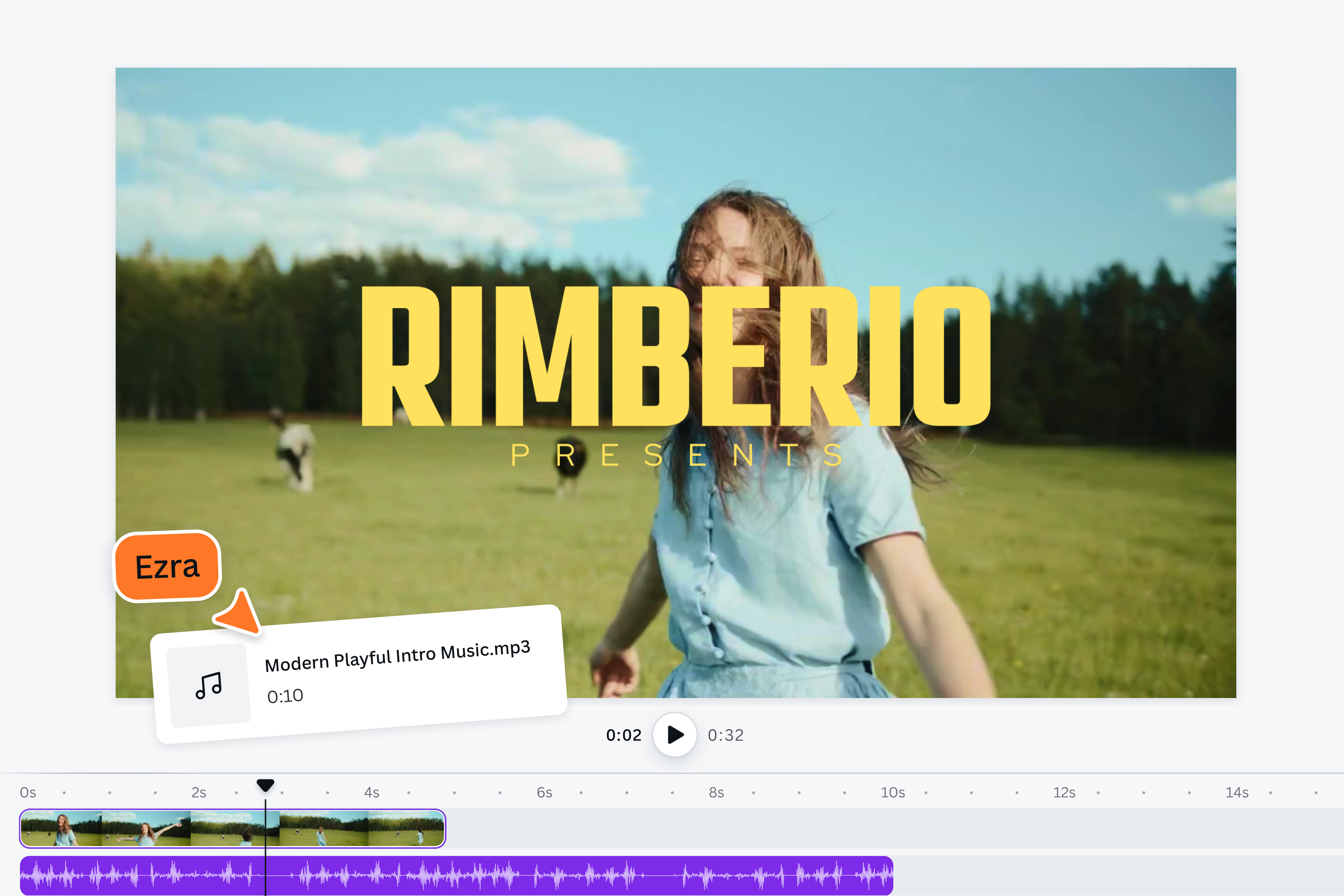 Match your visuals with an equally catchy sound Match your visuals with an equally catchy sound