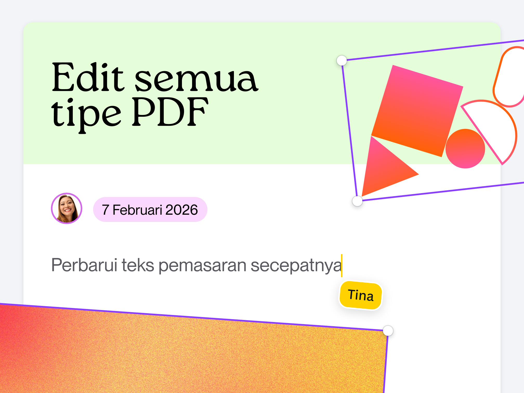 Memperkenalkan PDF editor gratis Canva