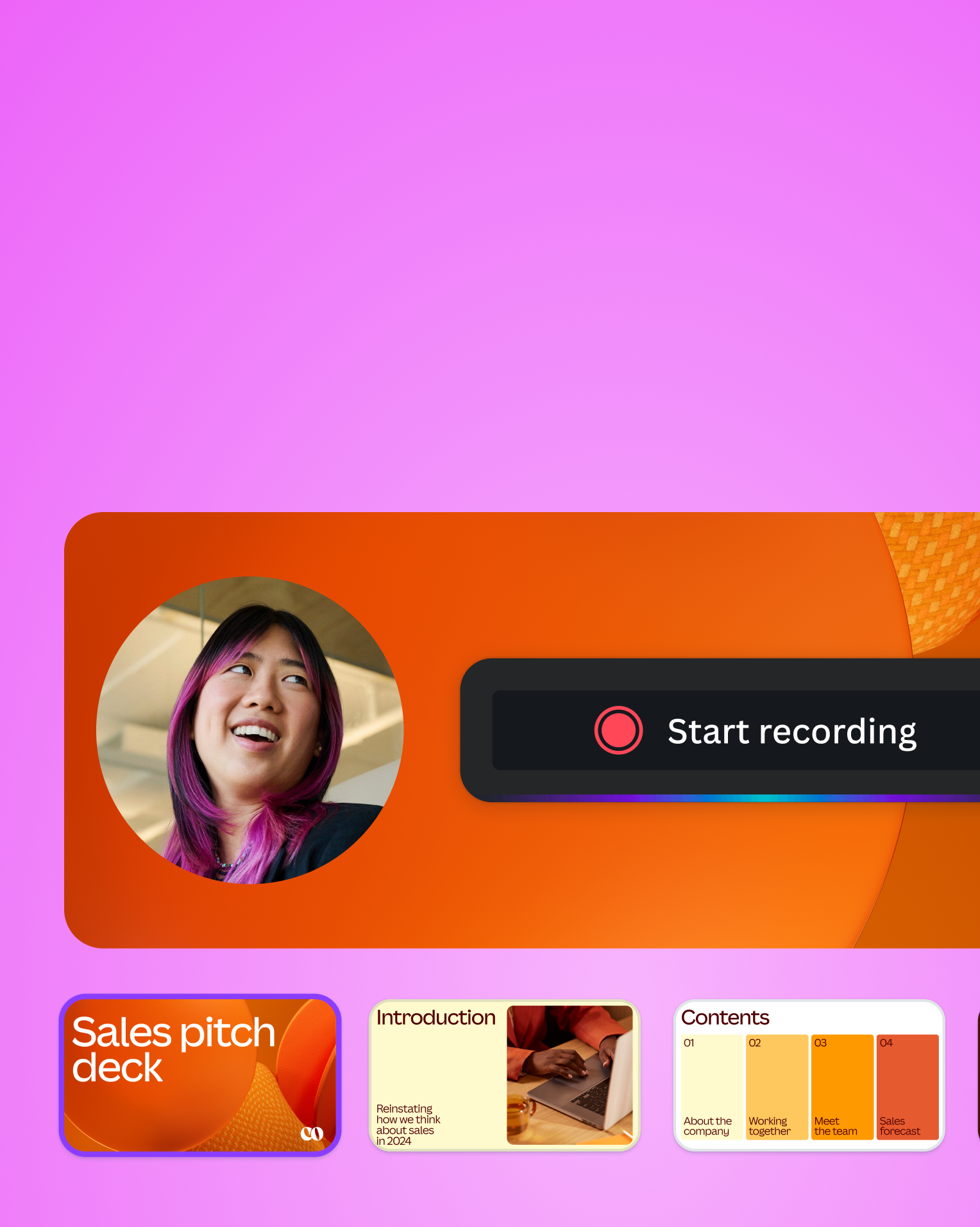 Apply text effects to your slide