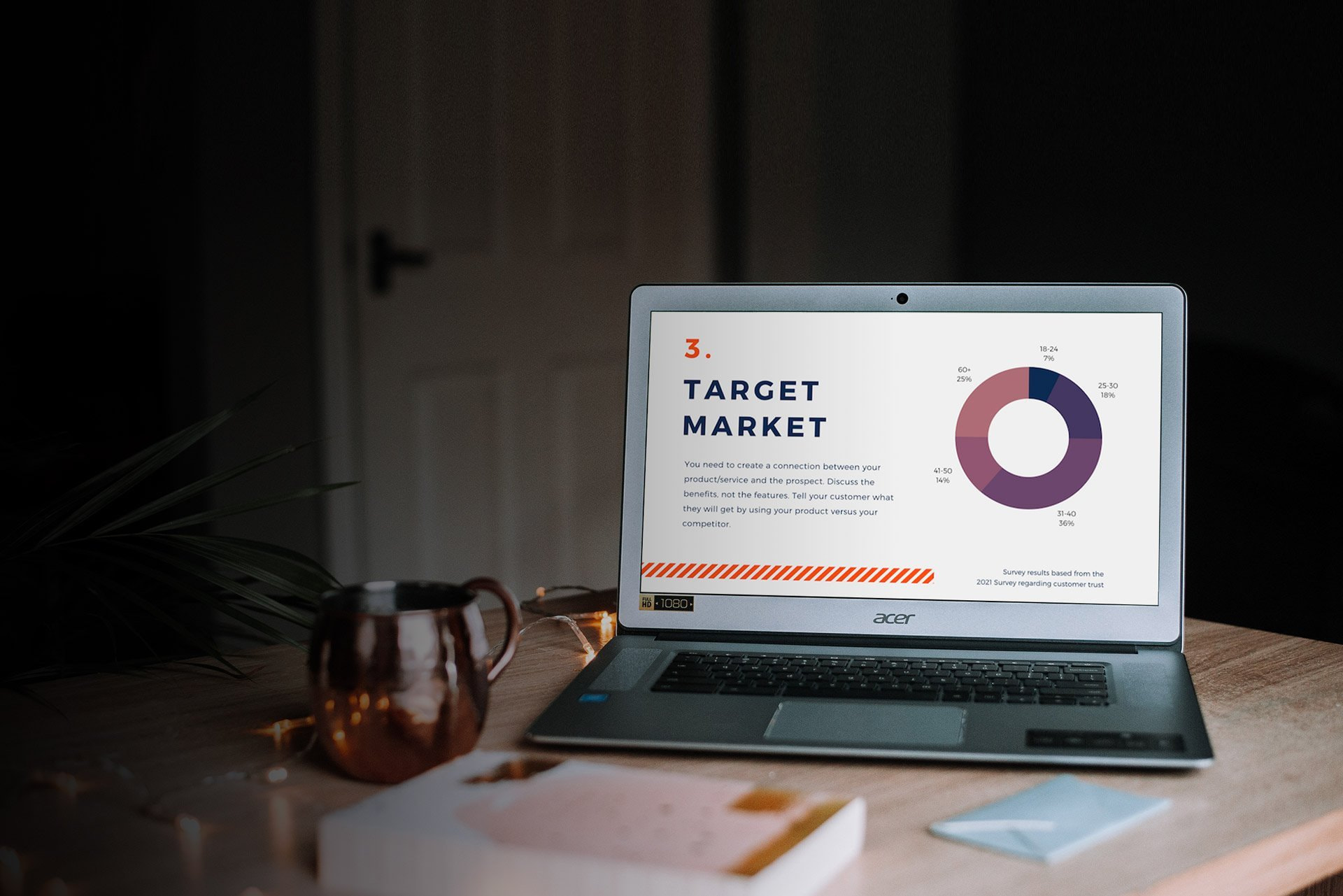 donut diagram - Canva