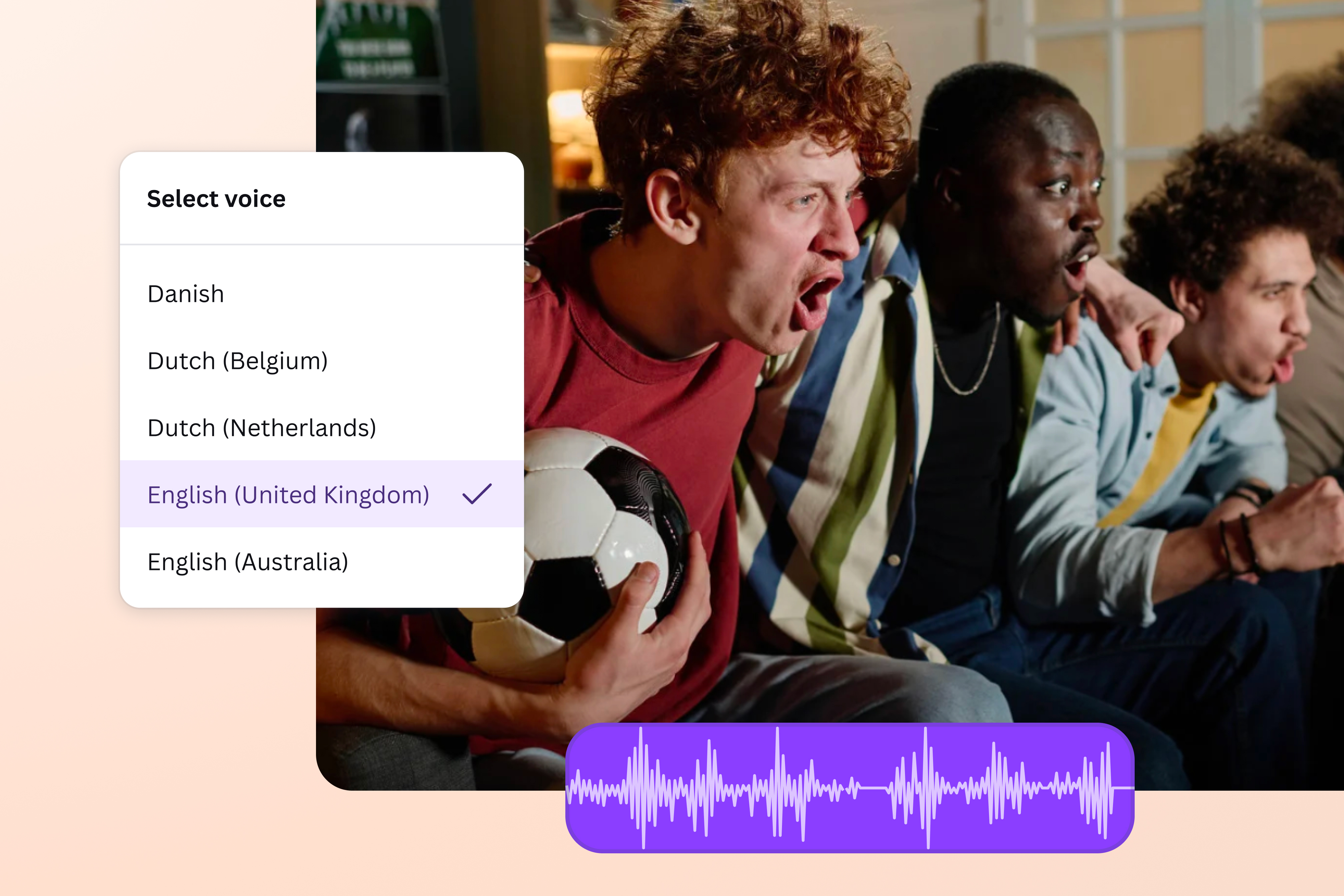 Discover the ideal voice for your content Discover the ideal voice for your content