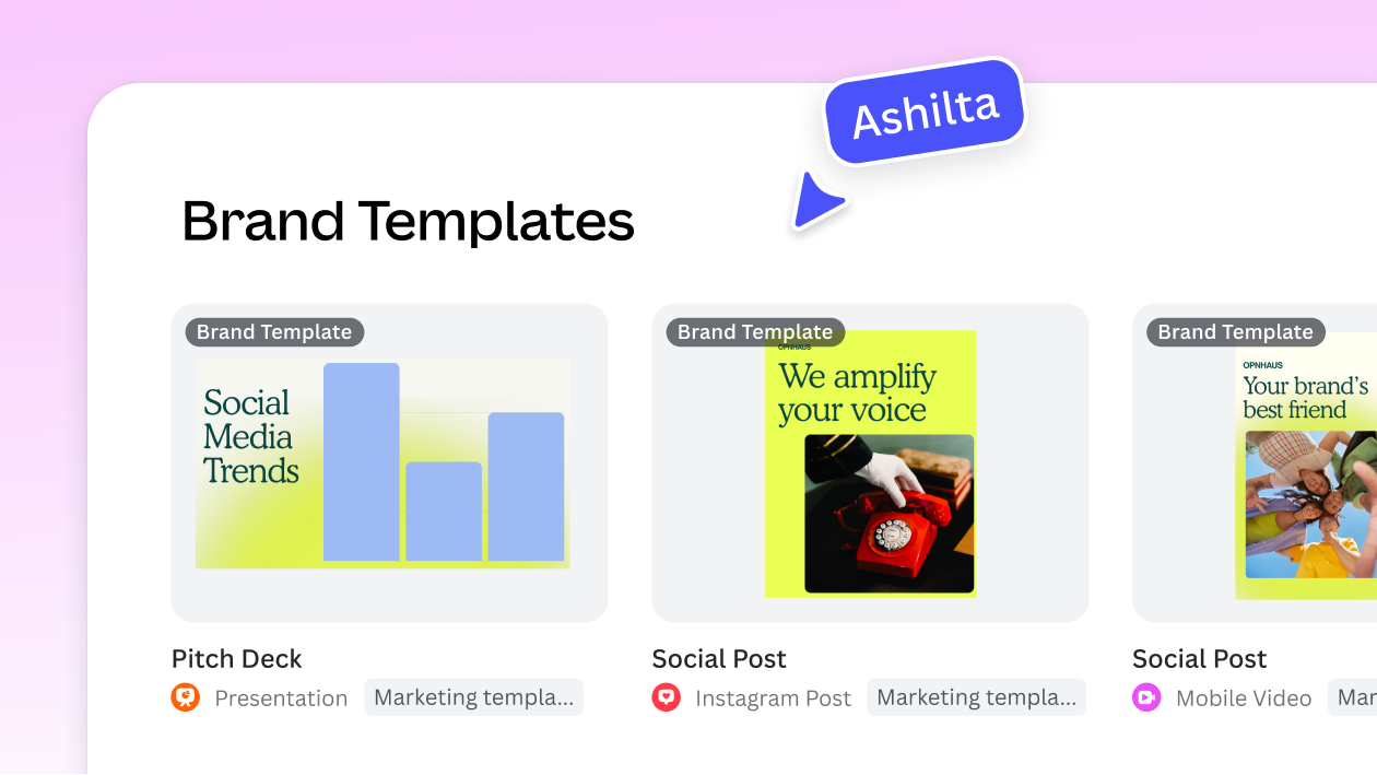 Canva product interface screenshot