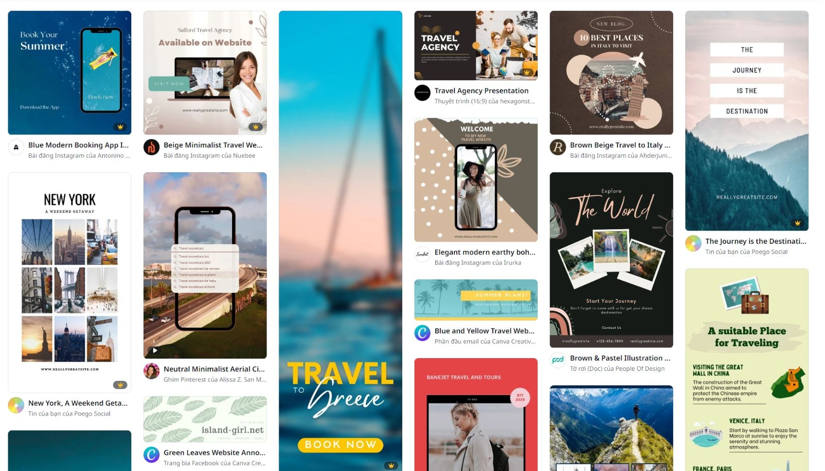 Thiết kế Website du lịch