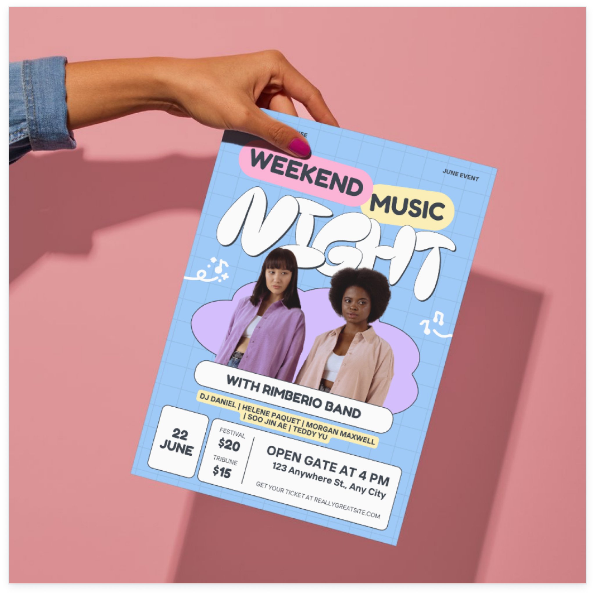 Banner Principal Criar Mockups de Papel