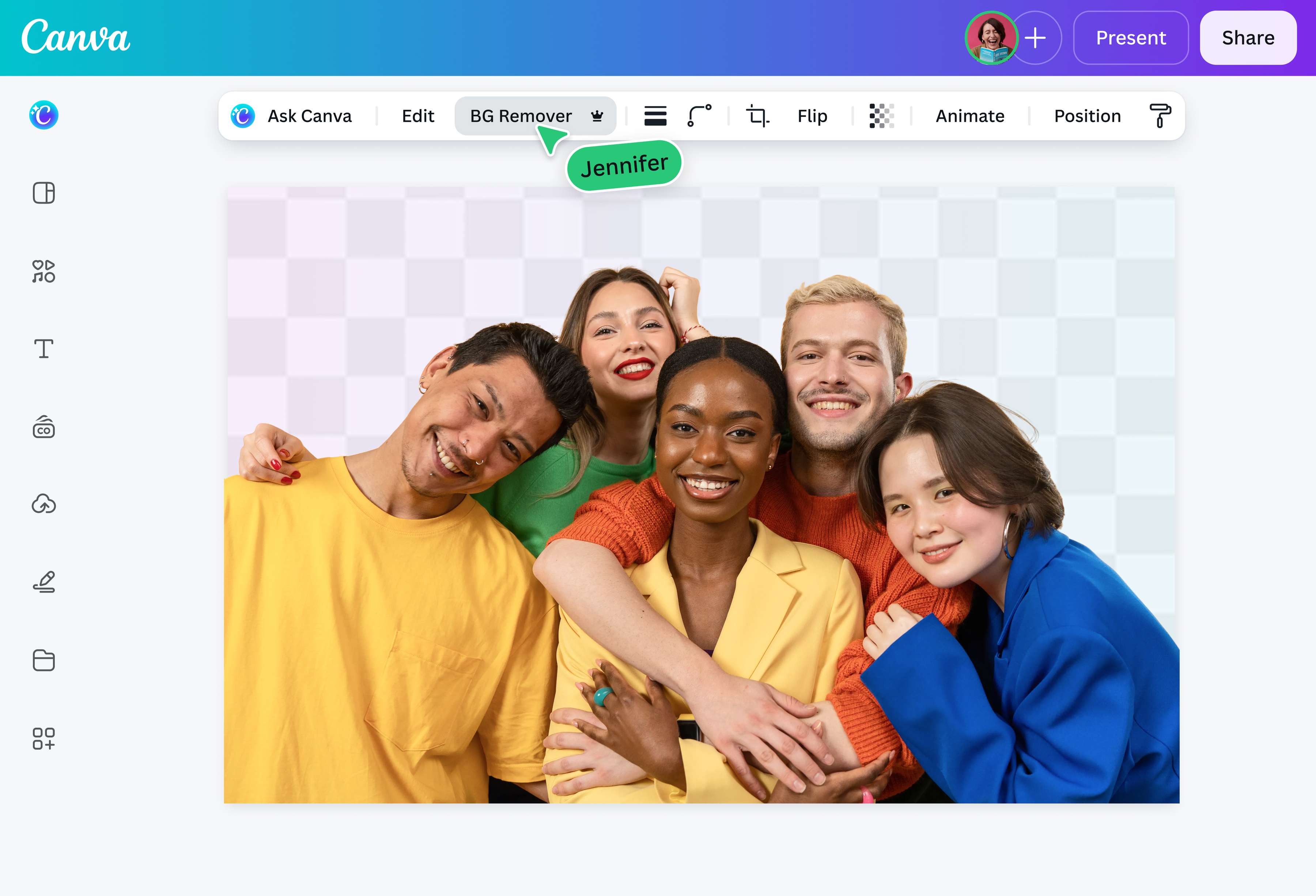 How to make an image transparent