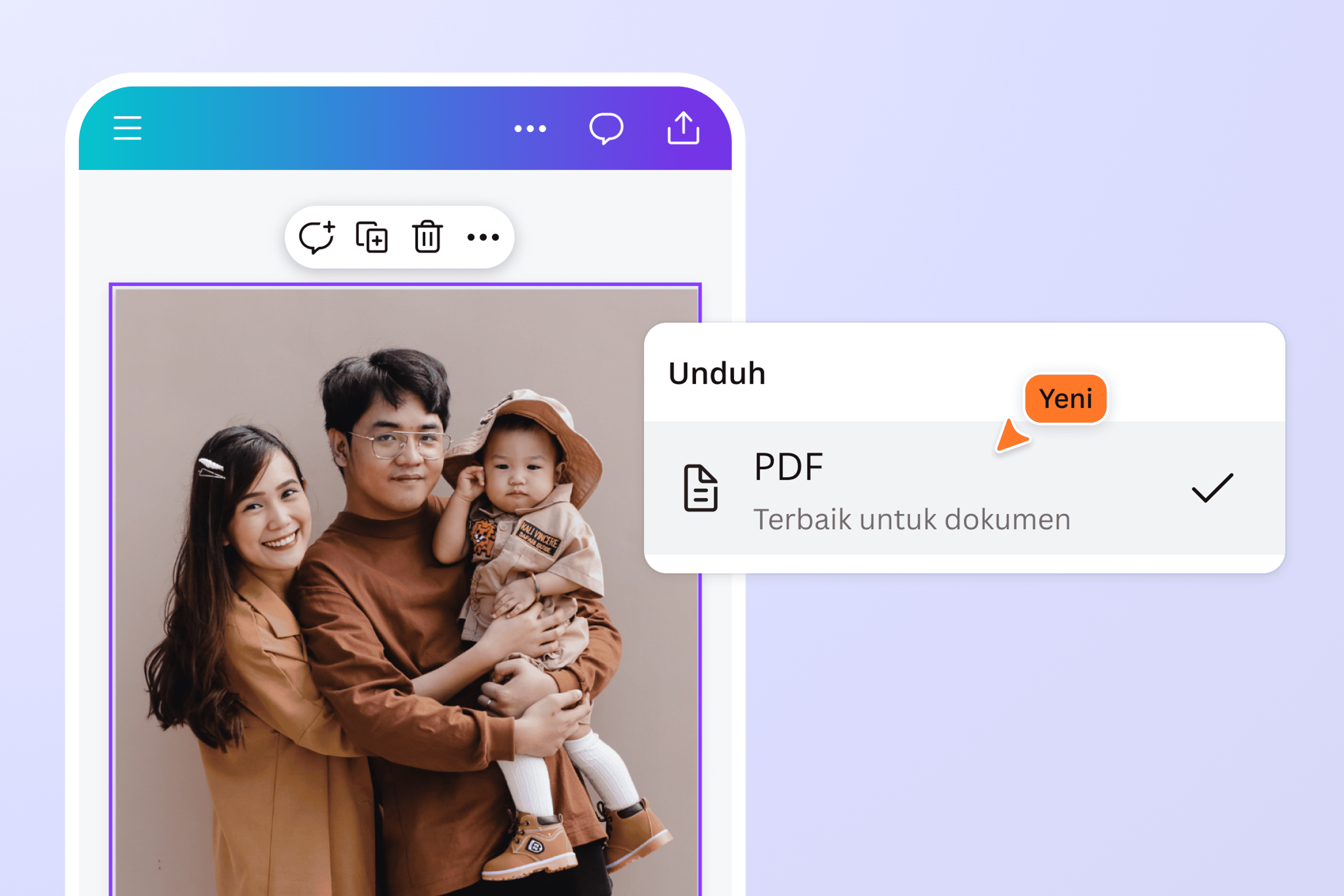 conver JPG ke pdf online dengan Canva