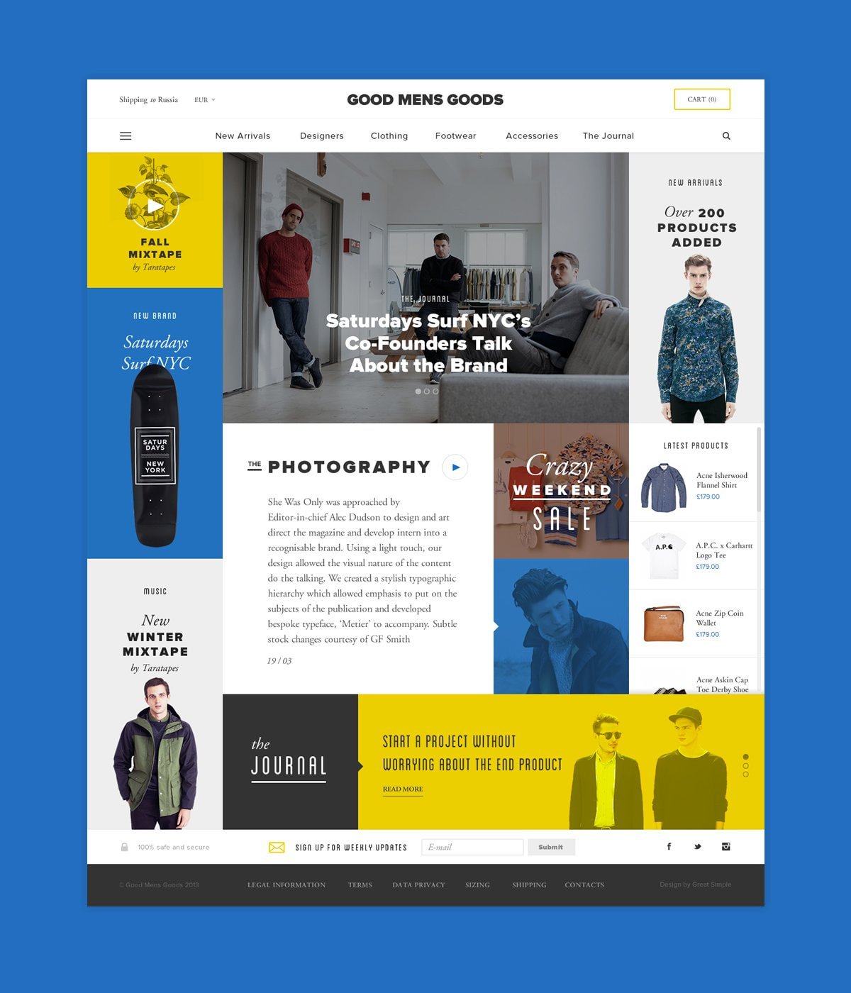 Best website layout ideas and examples