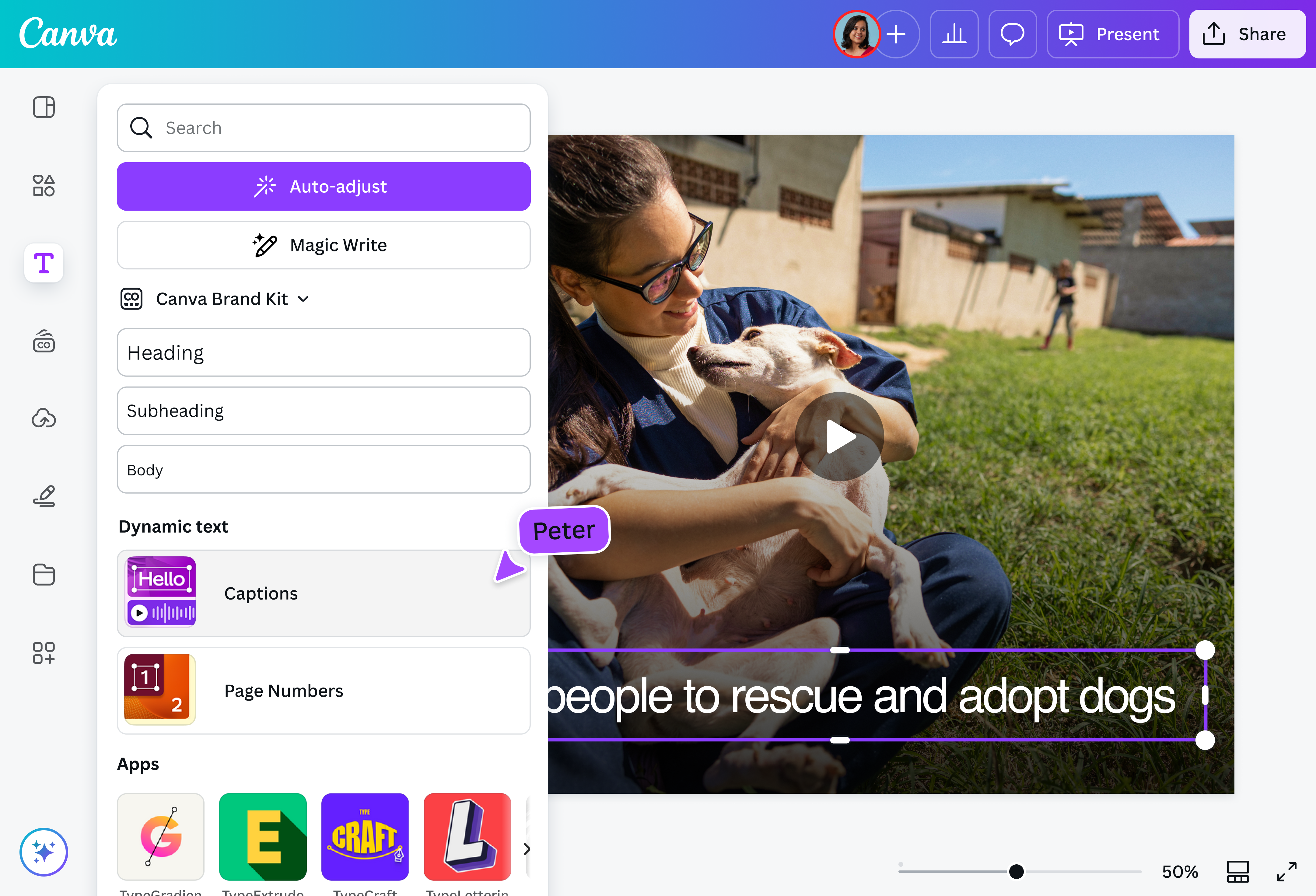 Auto Caption Generator: Generate auto captions with AI | Canva
