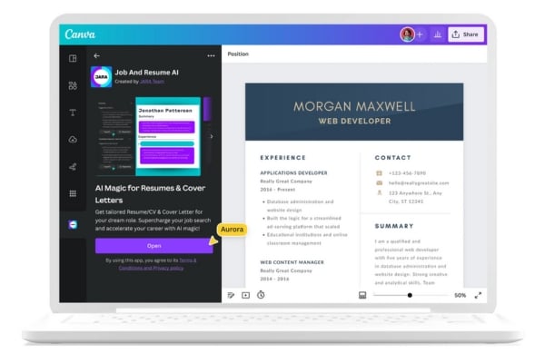IA para generar curriculum vitae
