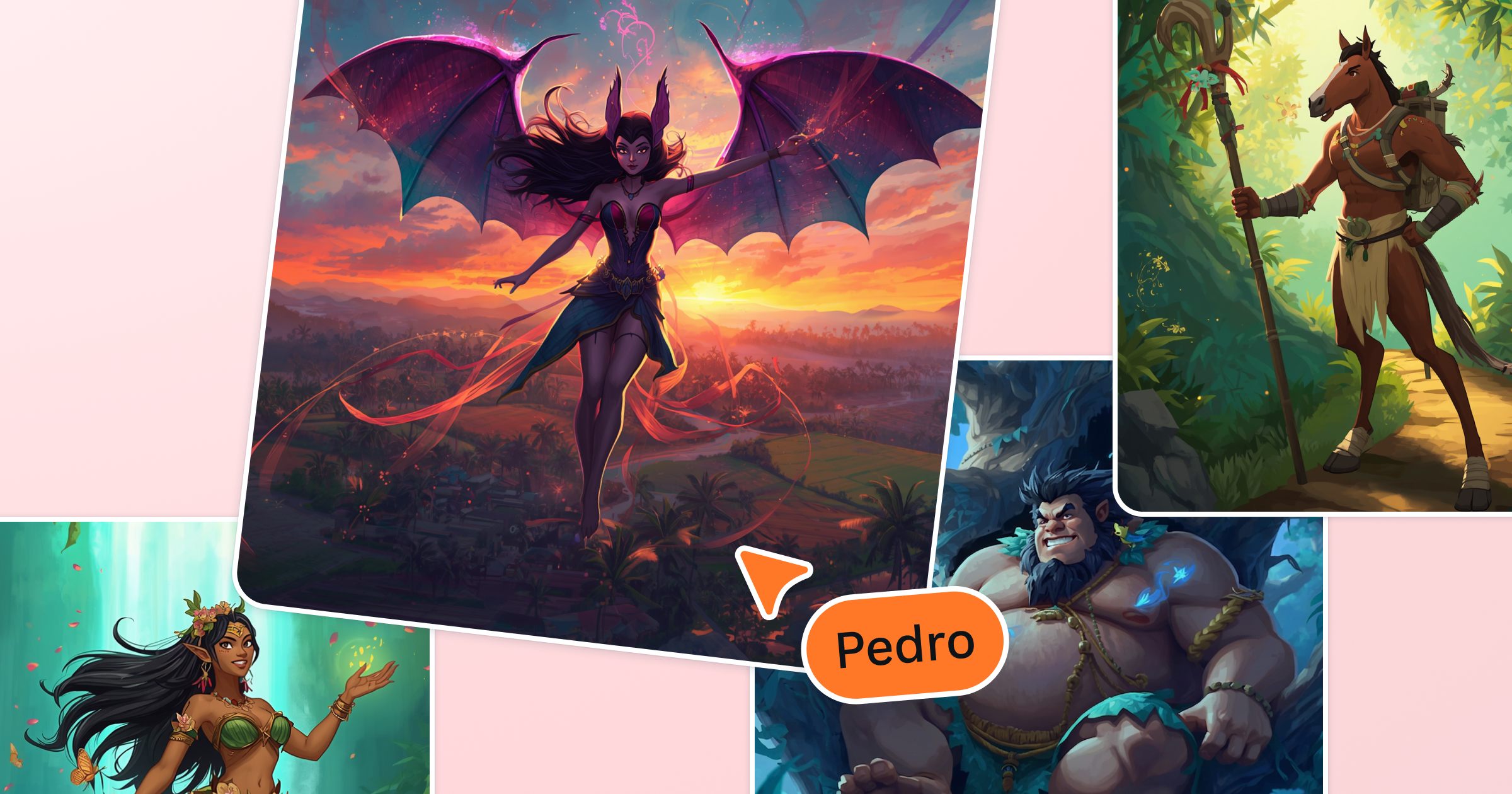 Free AI Fantasy Character Creator | Canva