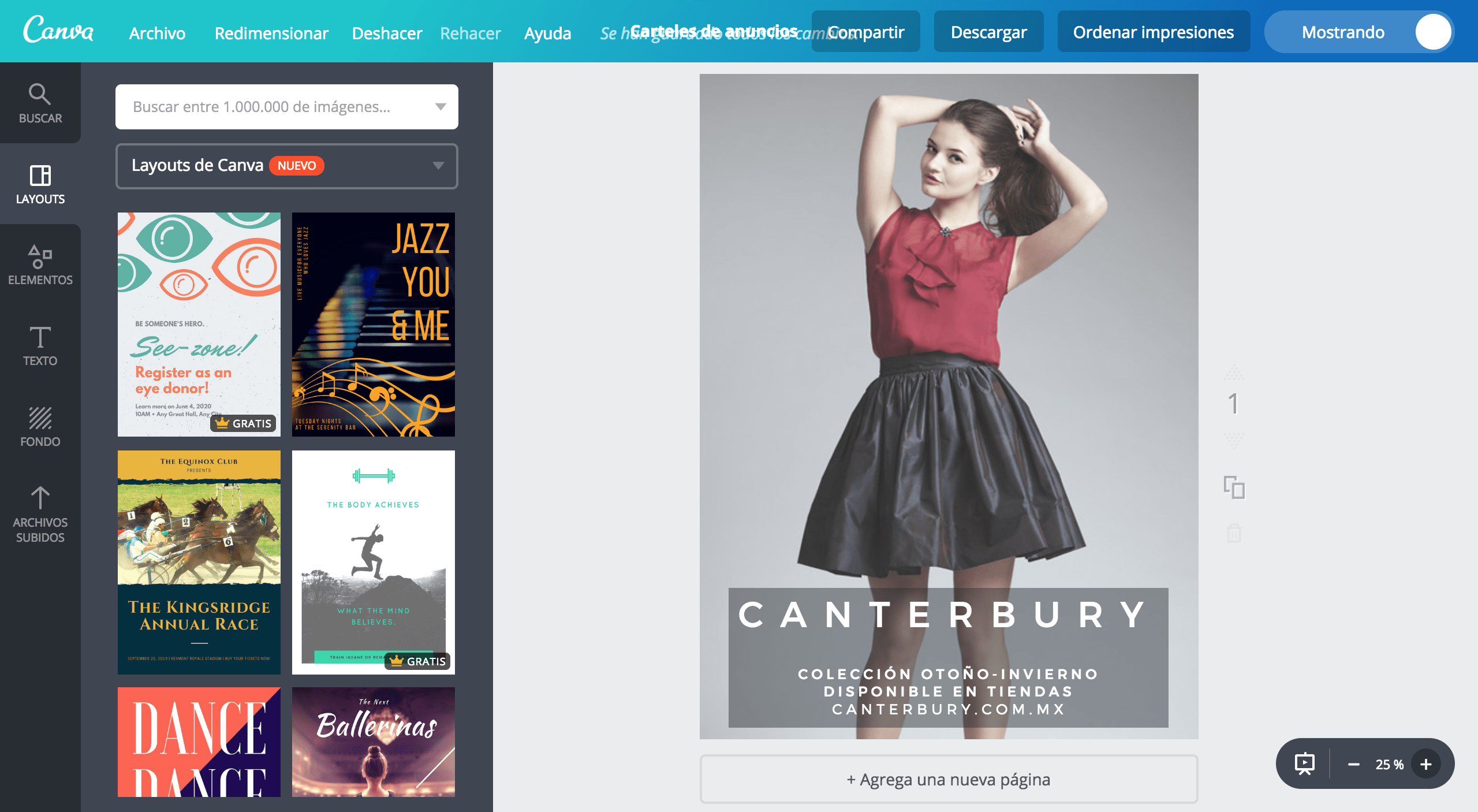 Carteles de anuncios