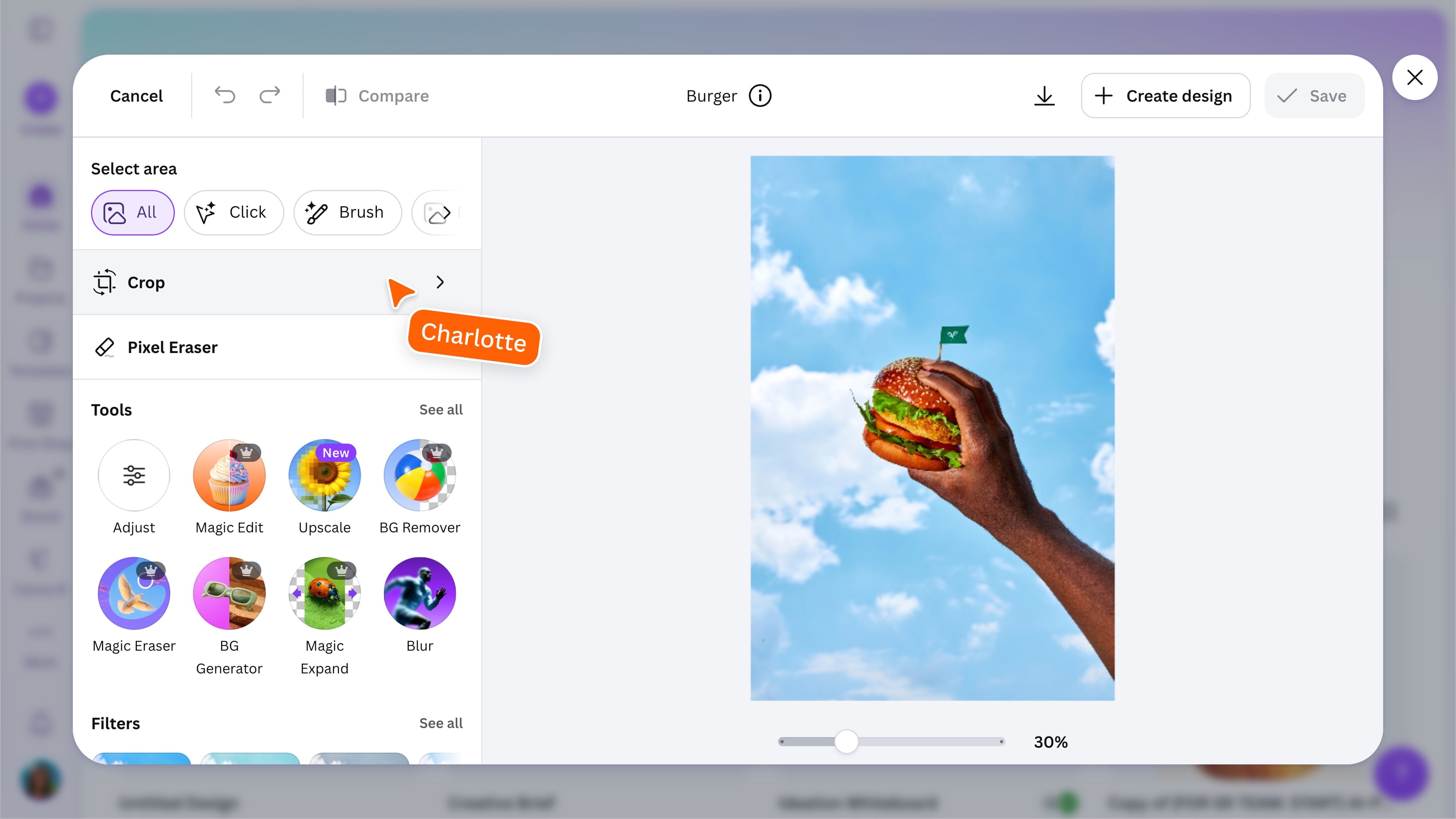 Exploring the Photo Editor menu