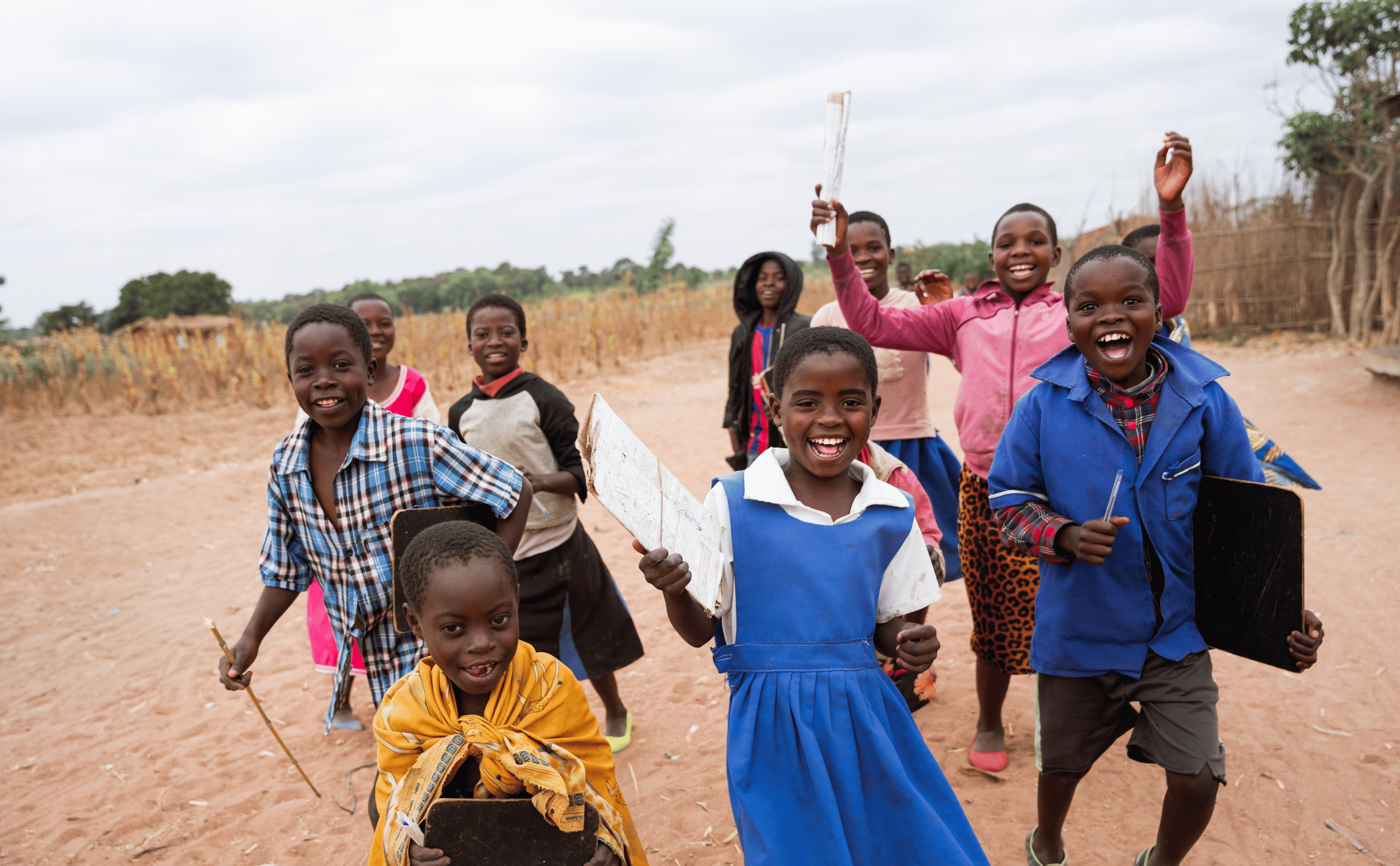 Canva Give Directly partnership, empowering children to go to school in Malawi