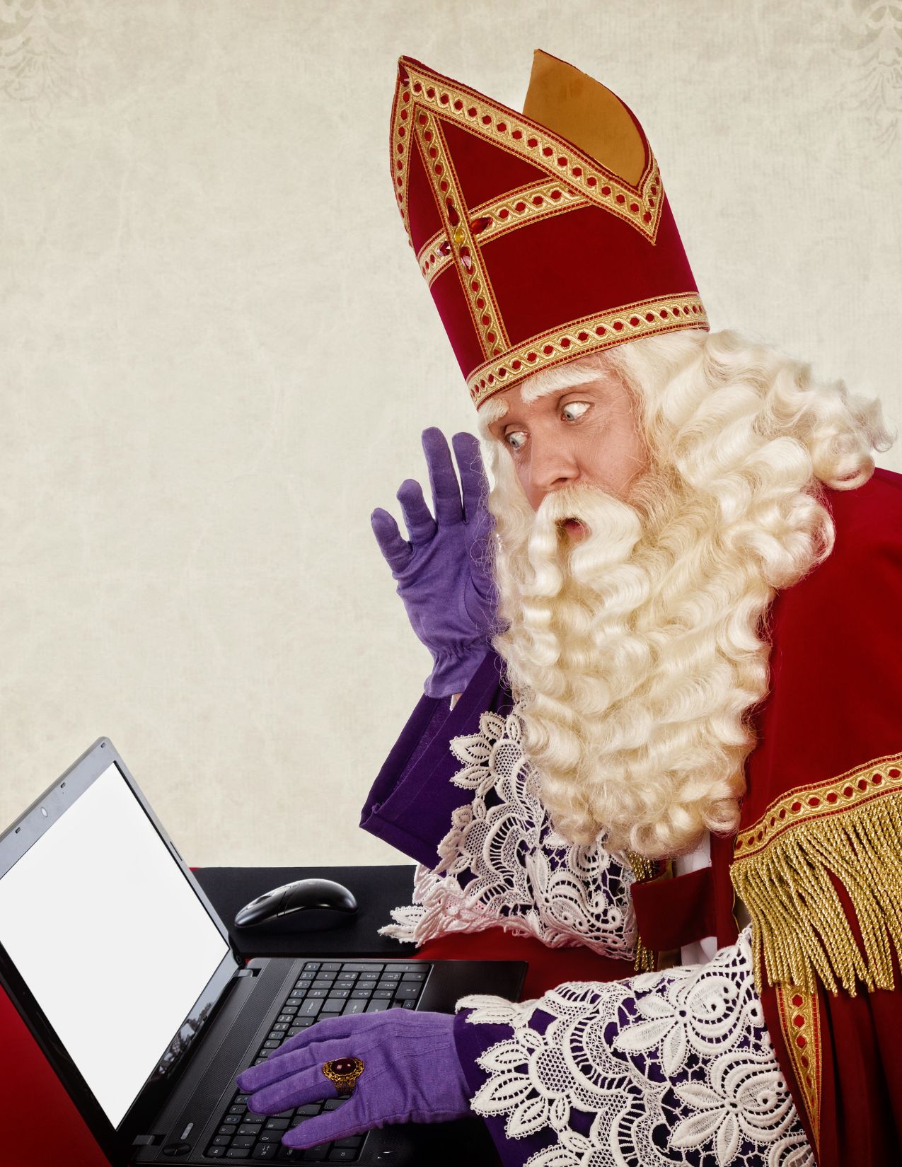 sinterklaas kleurplaat - canva