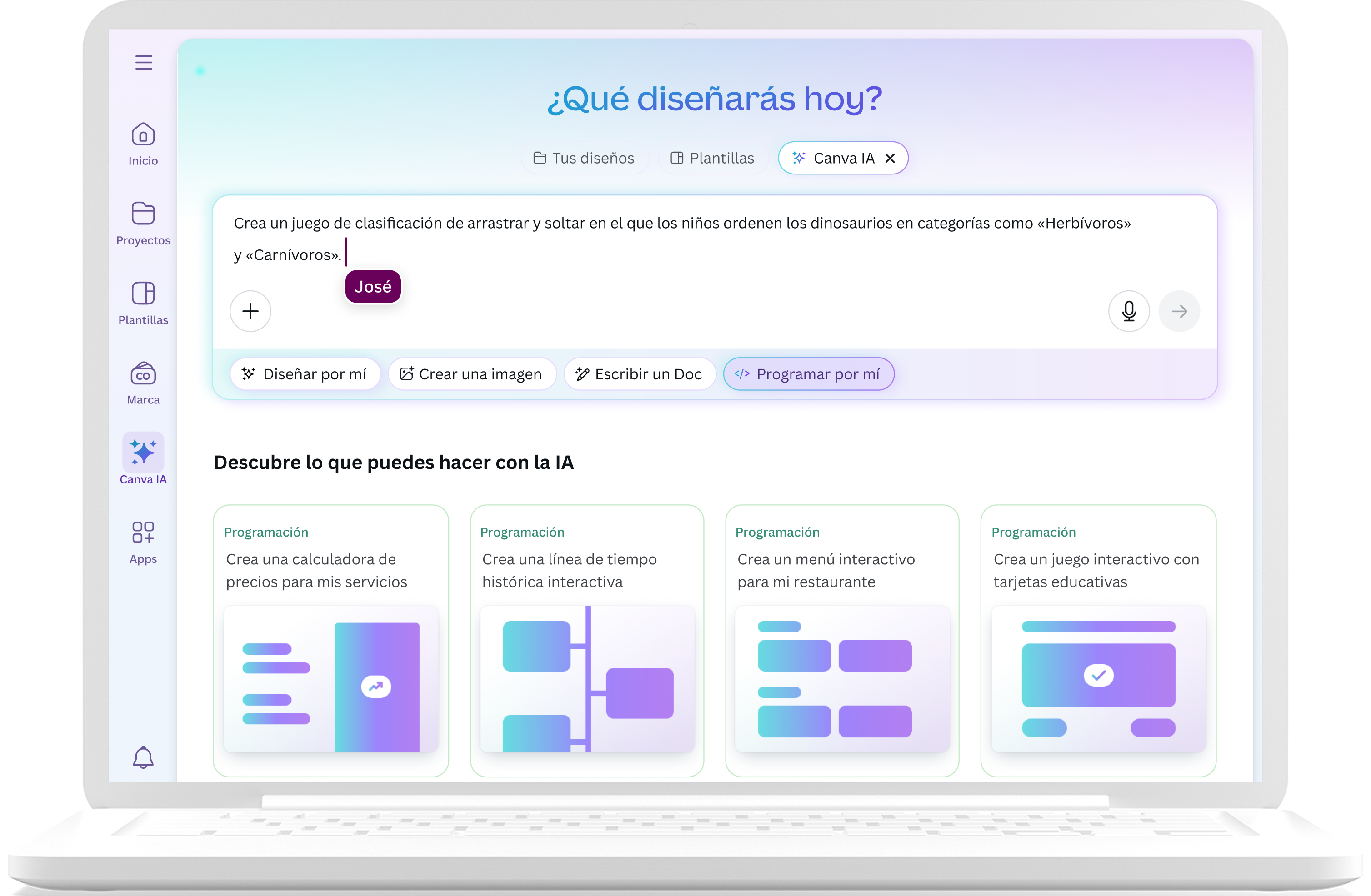Cómo utilizar nuestra IA para programar