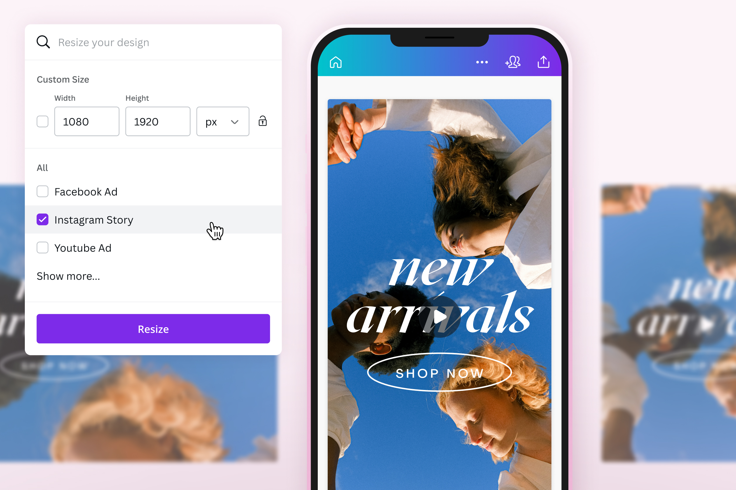 قص الفيديو Crop Videos Feature Card 4