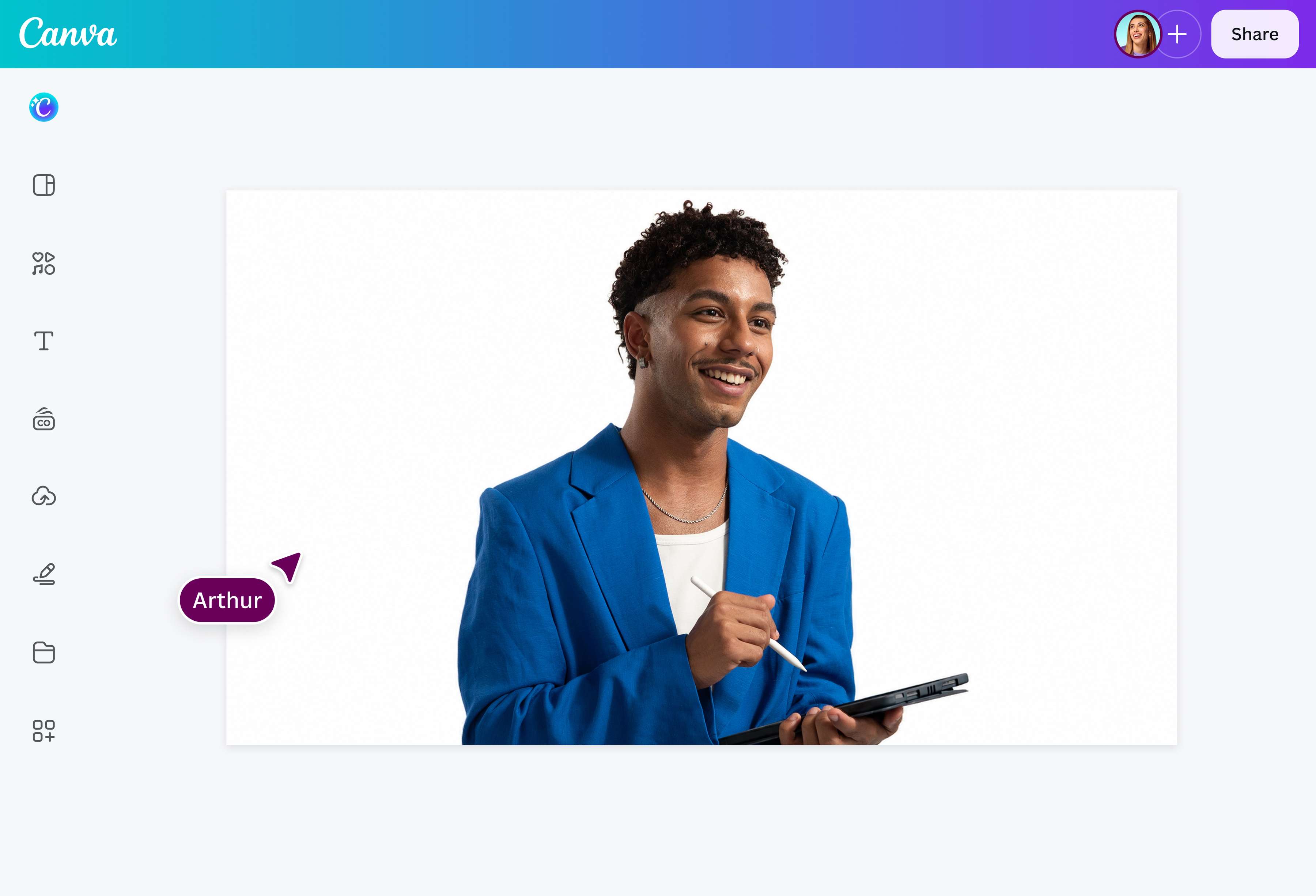 How to add white background to photo