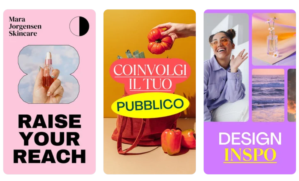 Crea storie Facebook