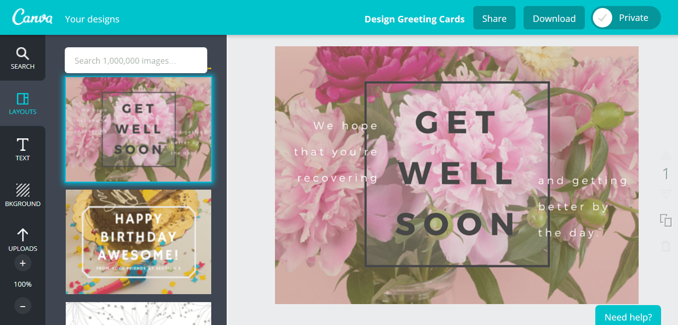Memorable Greeting Cards in Canva
