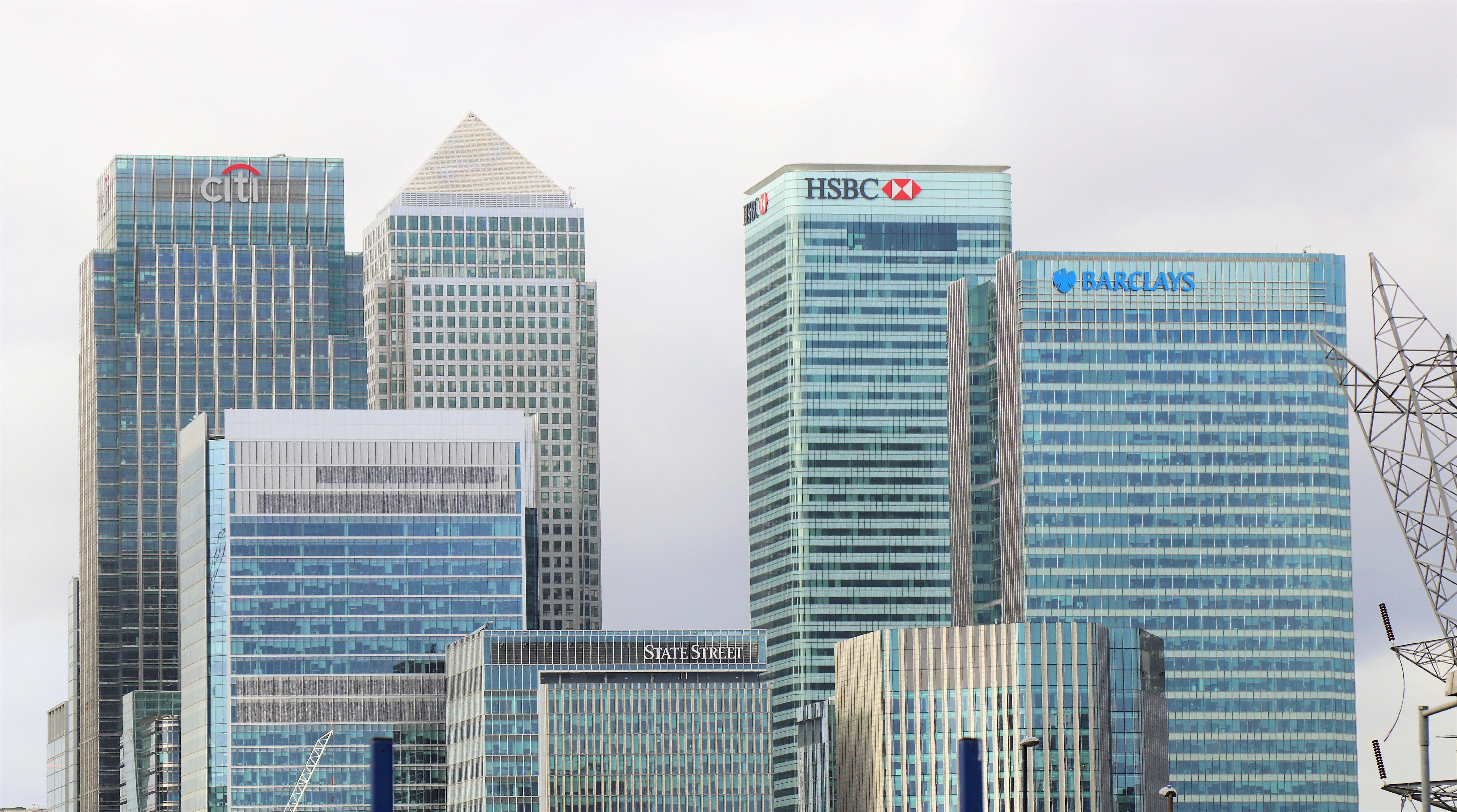 bank city skyline